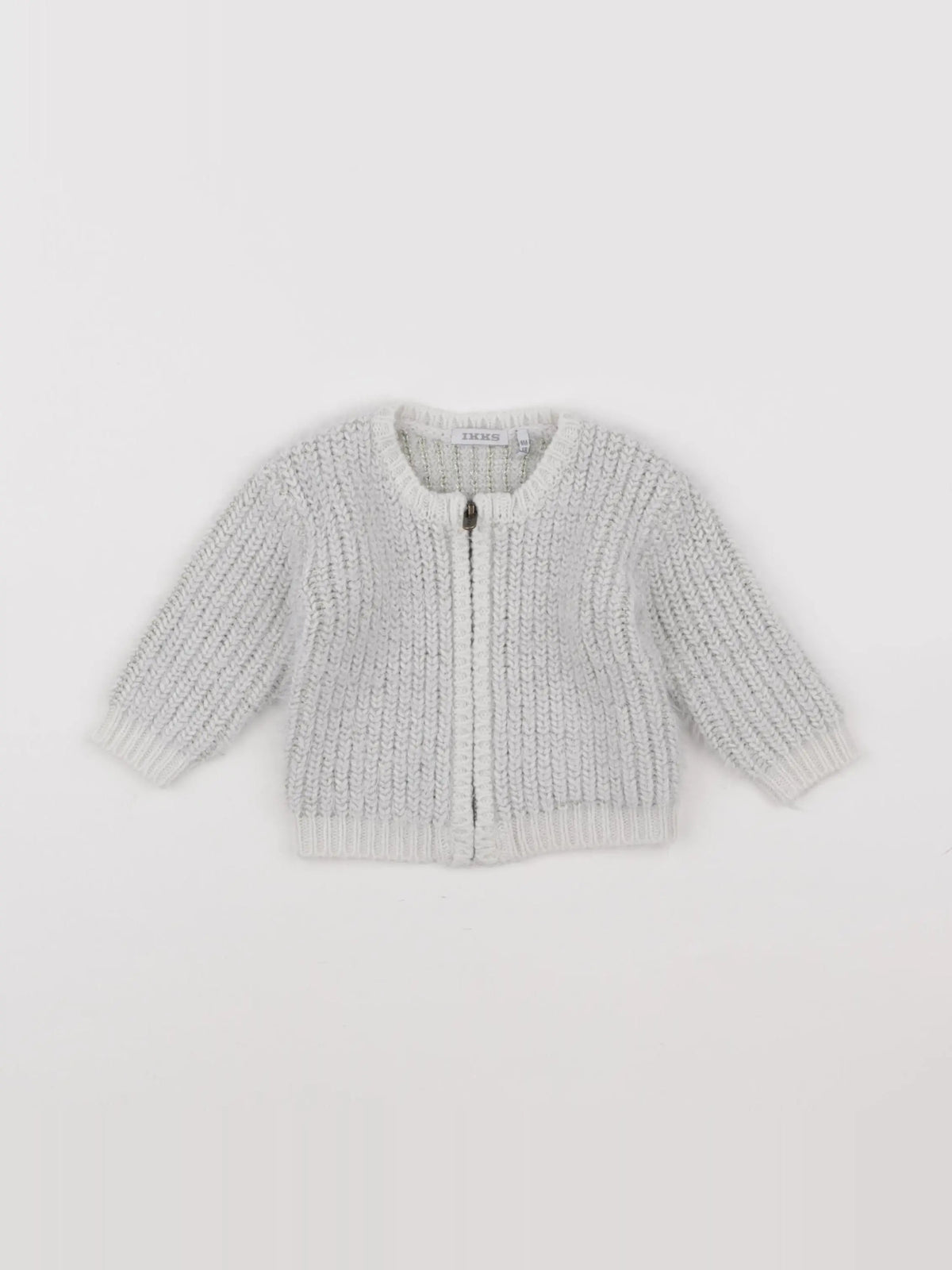 IKKS - gilet gris, or - 6 mois