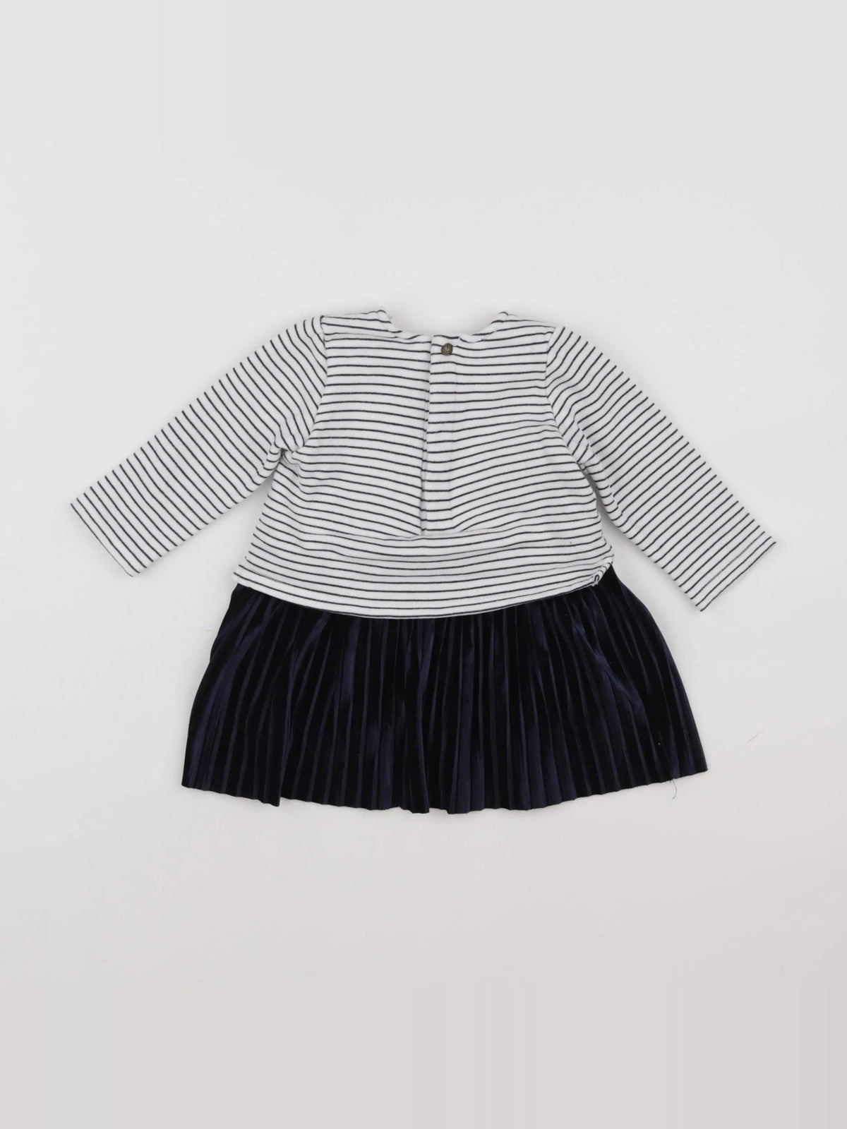 IKKS - robe blanc, noir - 12 mois