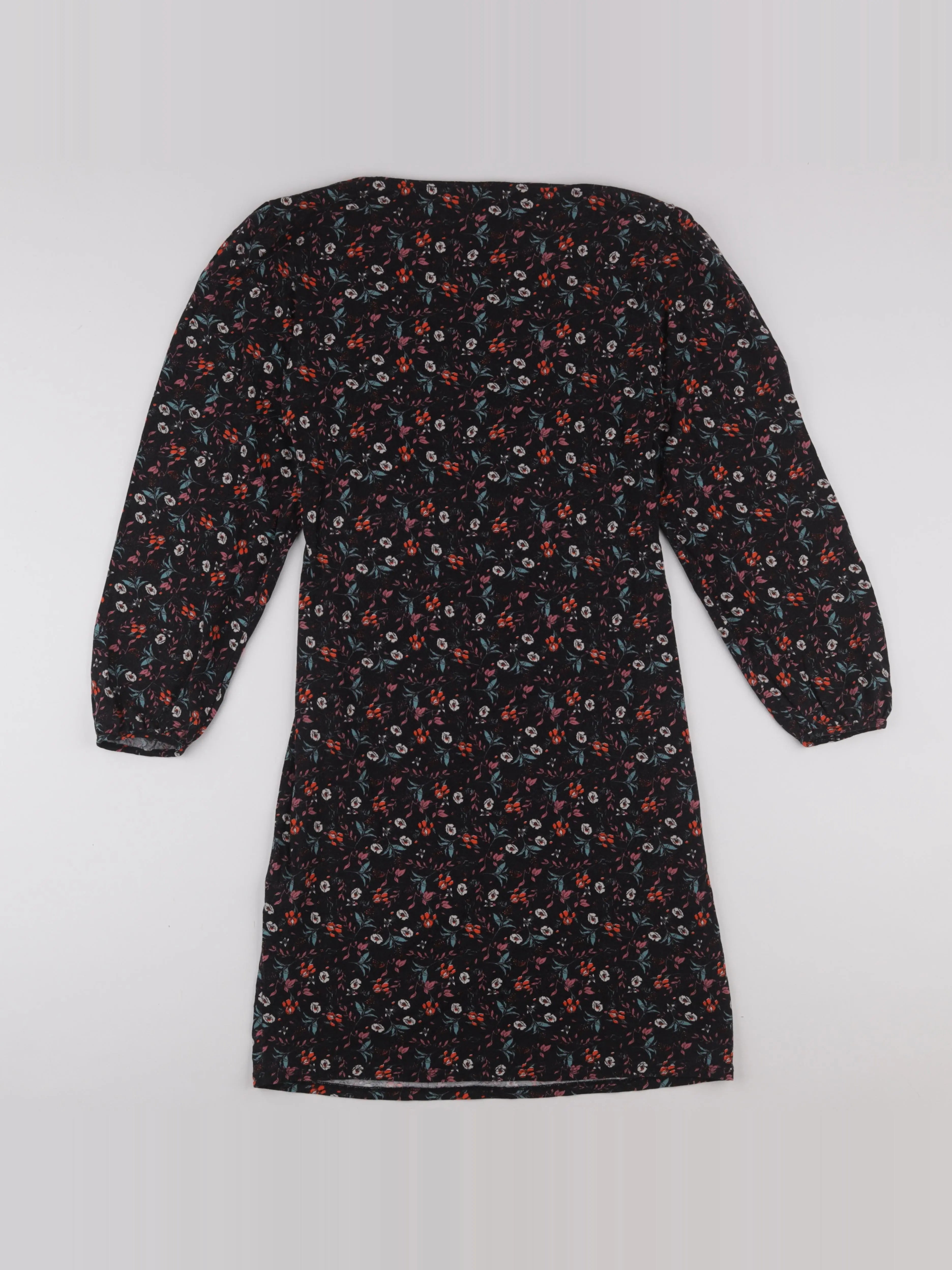 Envie de fraise - robe allaitement, grossesse noir - 44 à 46