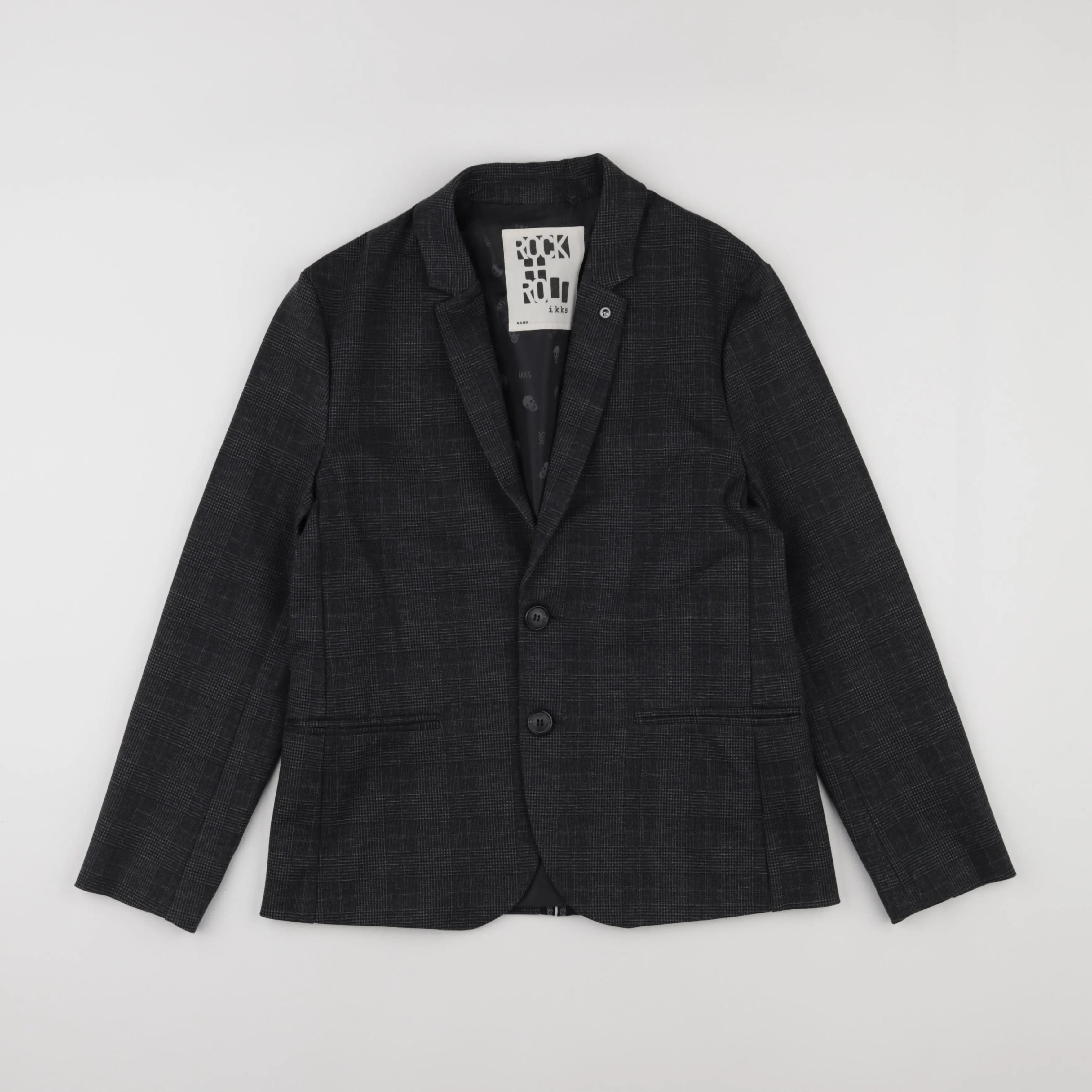 IKKS - veste gris, noir - 12 ans