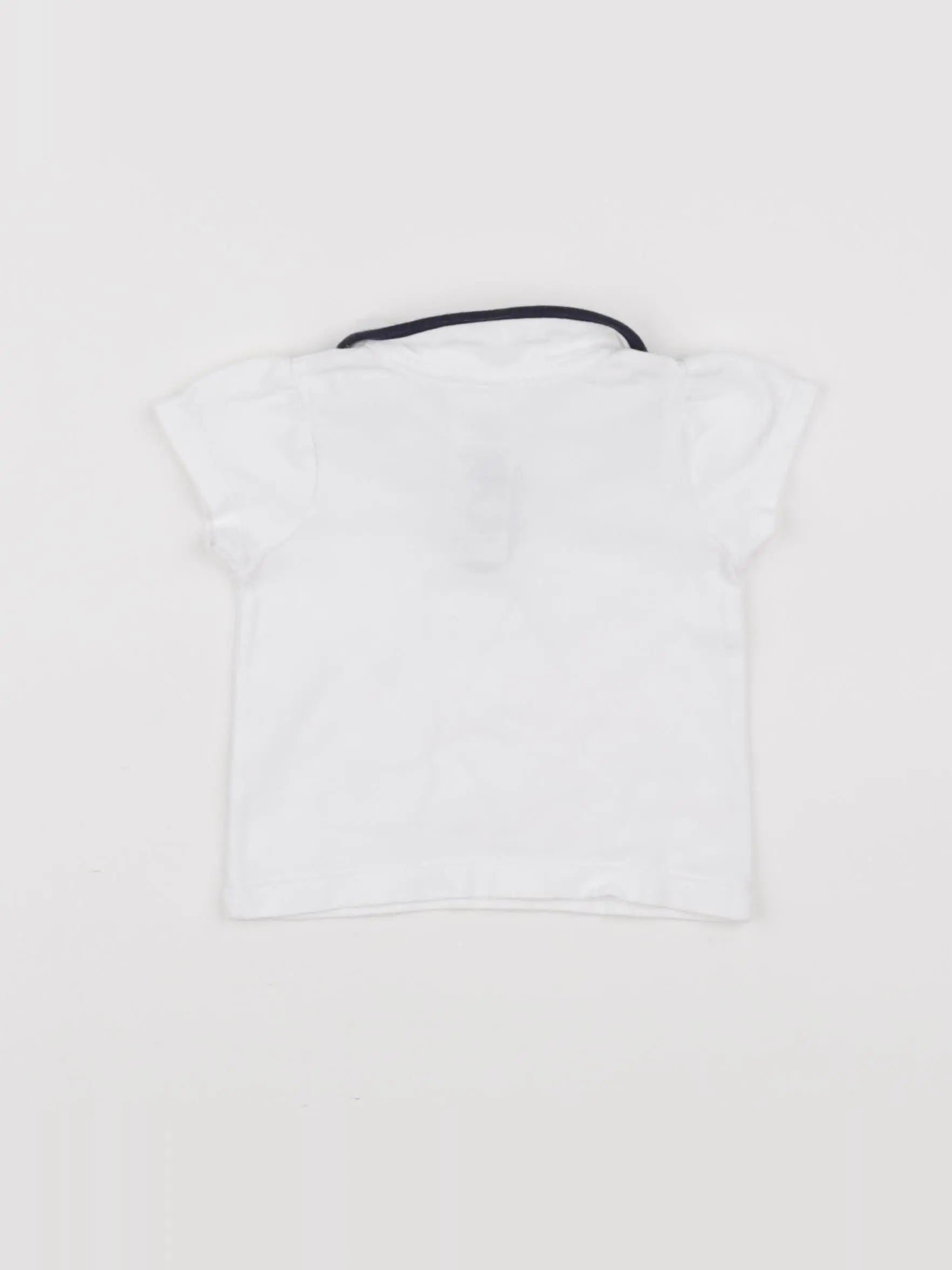 Jacadi - polo blanc - 6 mois