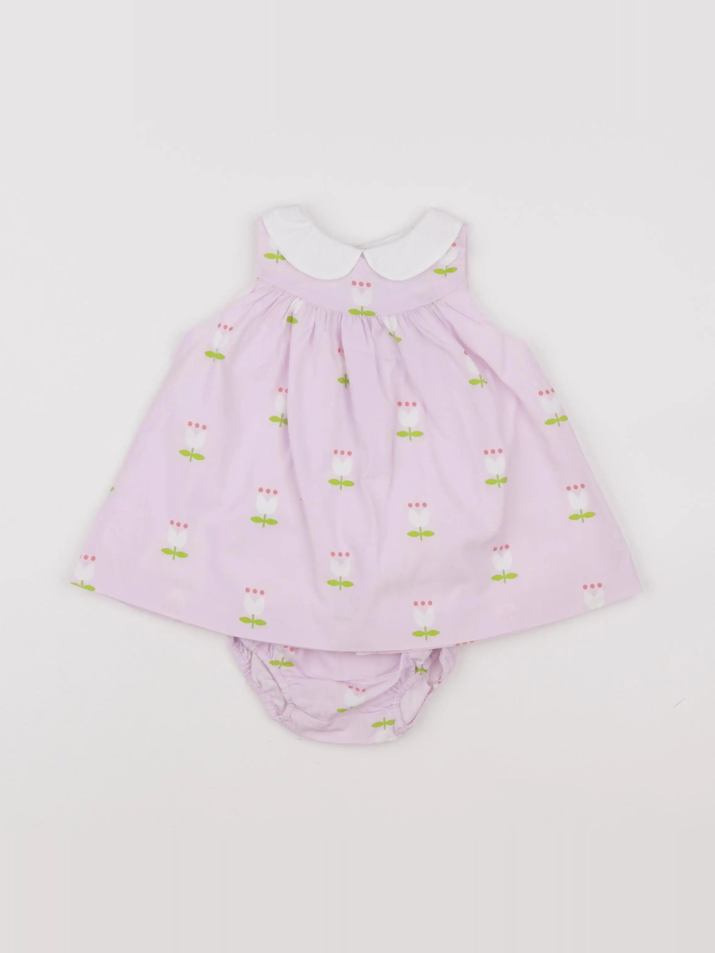Jacadi - robe rose - 6 mois