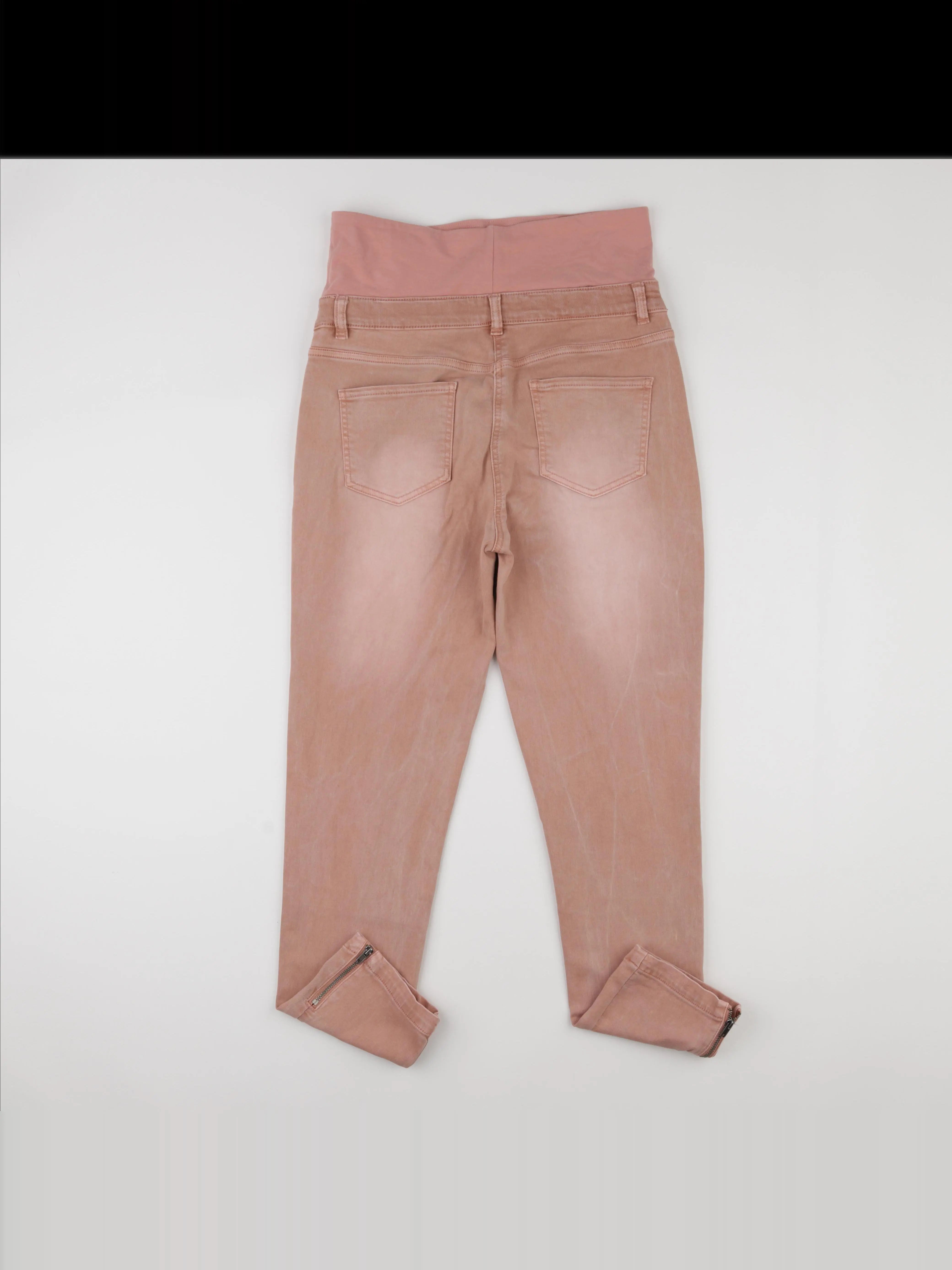 Vertbaudet - pantalon grossesse rose - 40