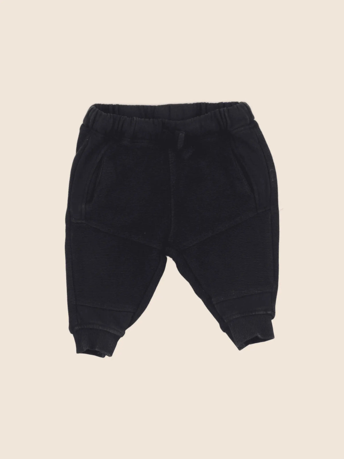 Zara - jogging noir - 3/6 mois