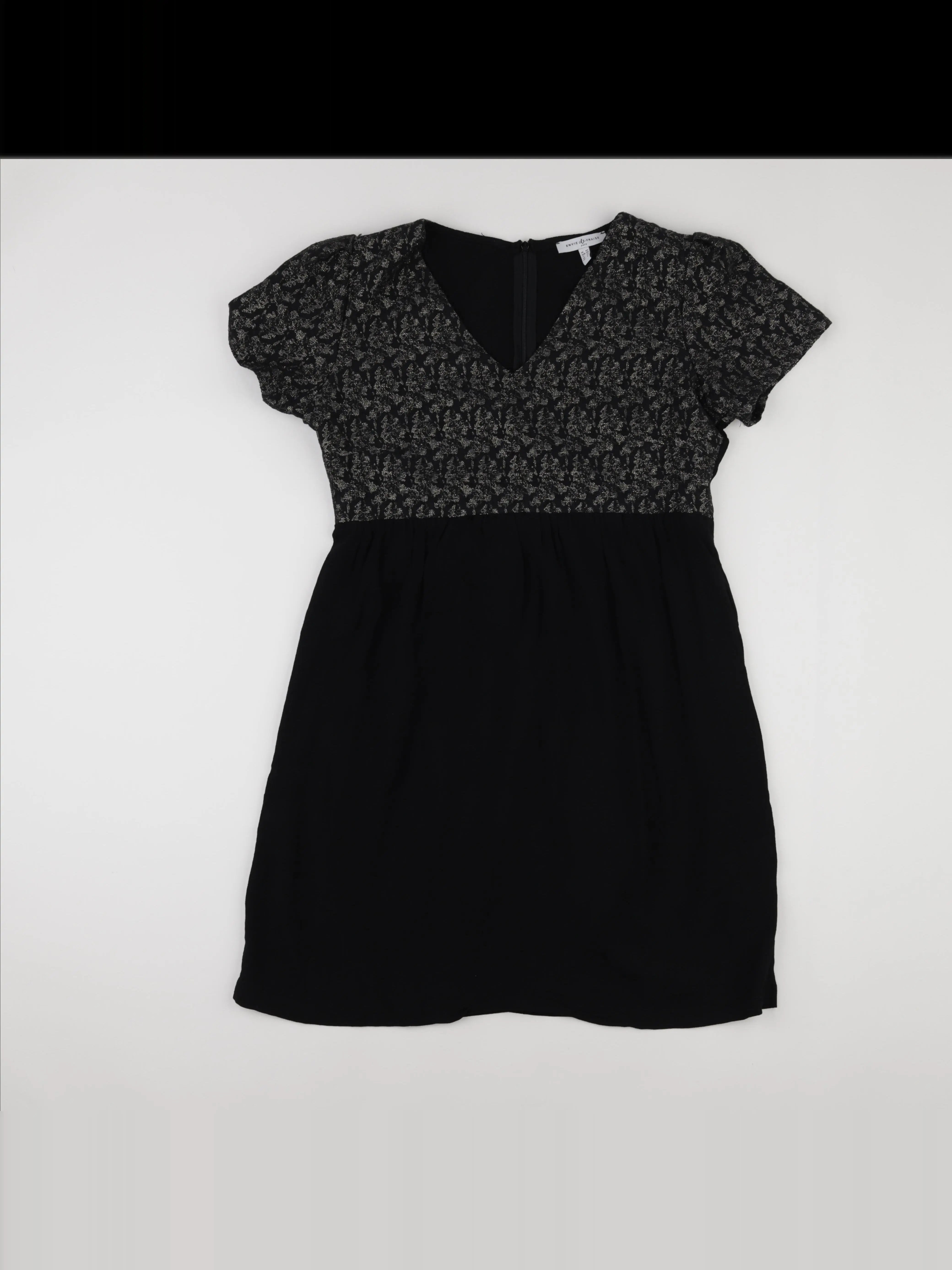 Envie de fraise - robe grossesse noir - 40