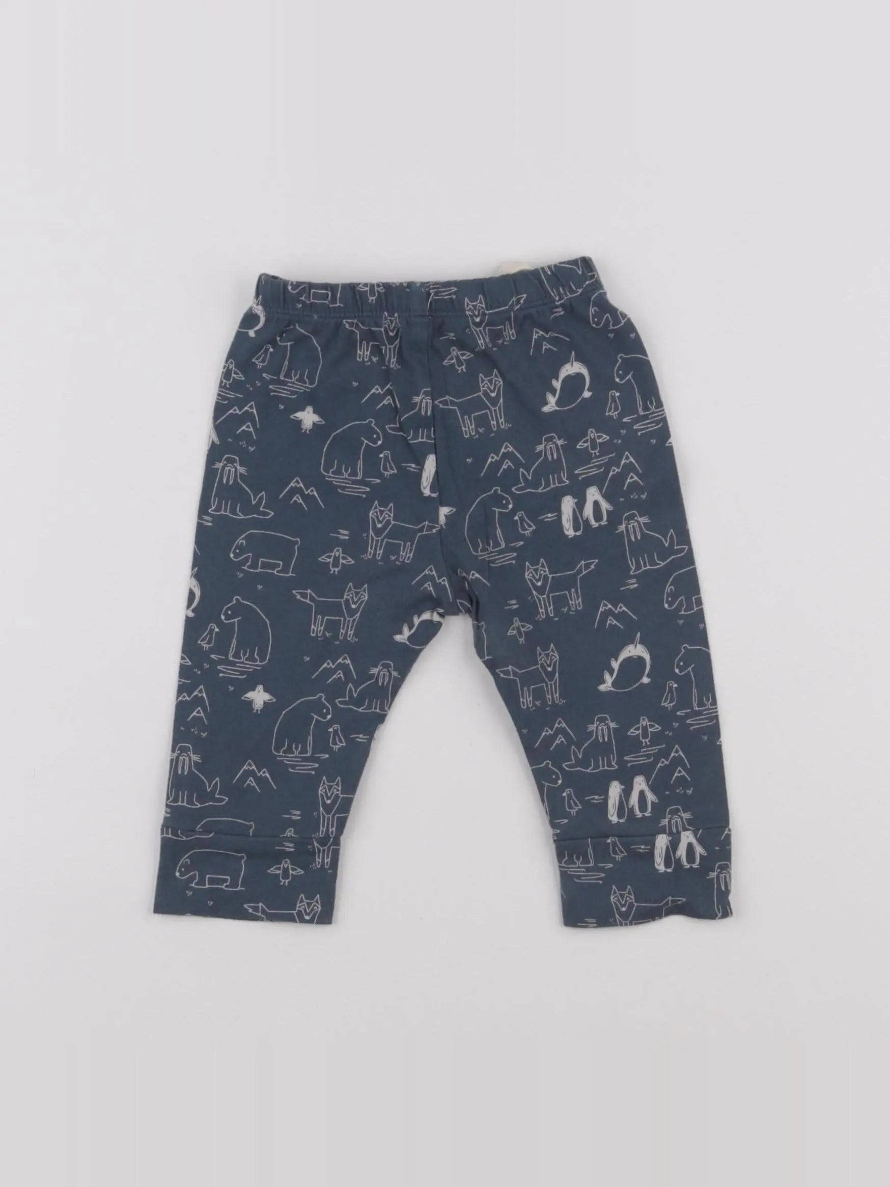 GAP - pantalon bleu - 3/6 mois
