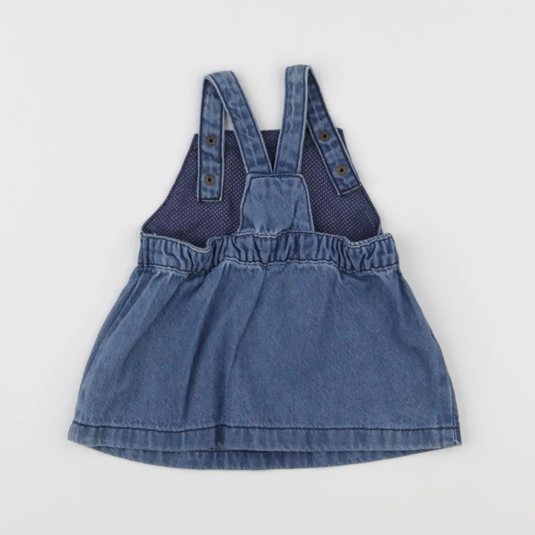 Vertbaudet - robe bleu - 6 mois