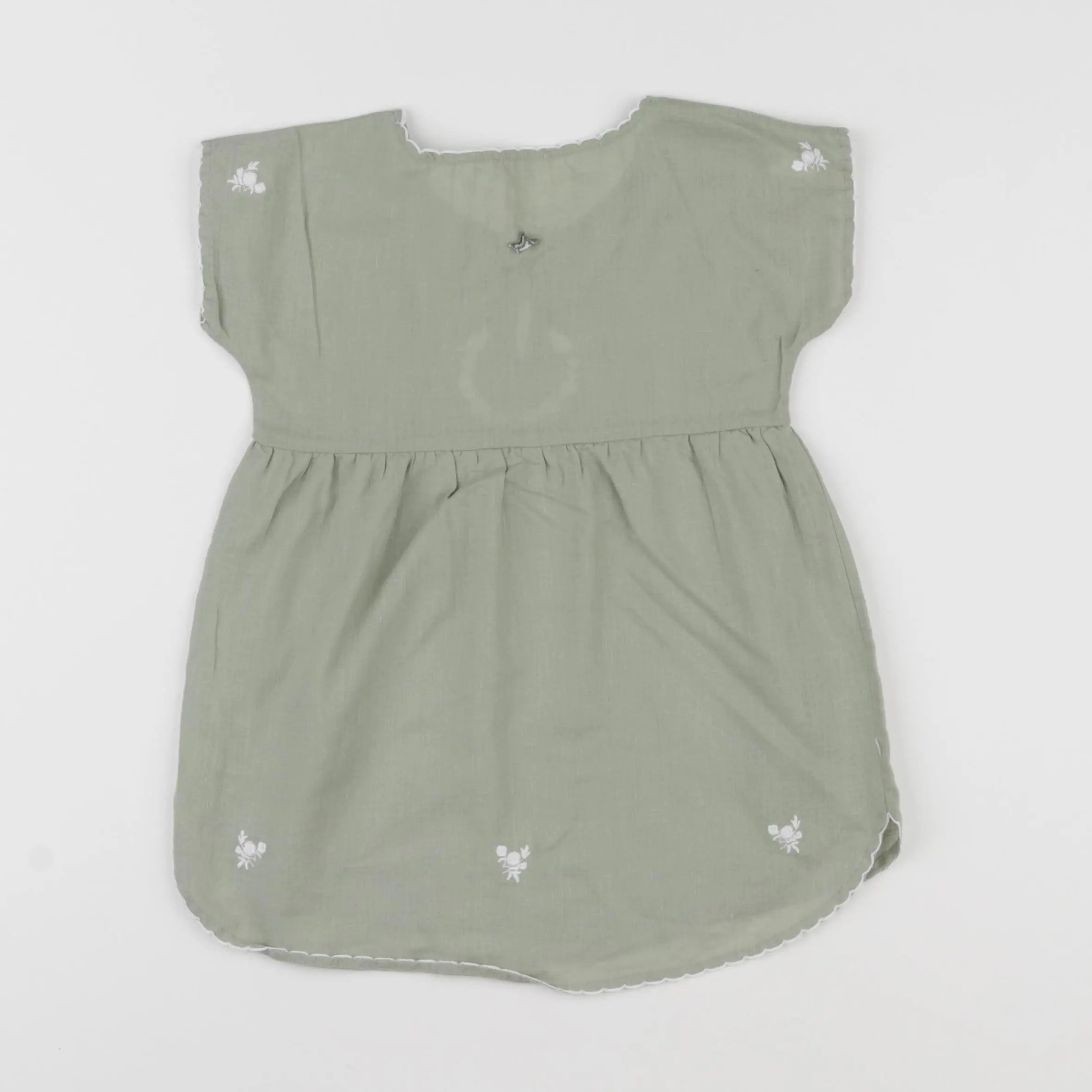 Tocoto vintage - robe vert - 18 mois