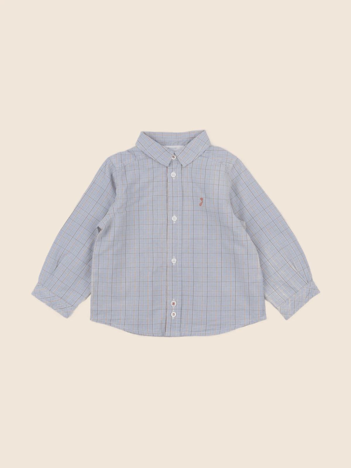 Jacadi - chemise bleu - 18 mois