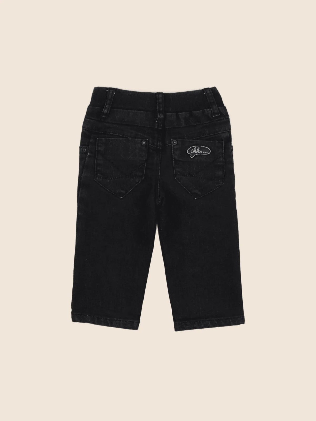 IKKS - jean noir - 6 mois