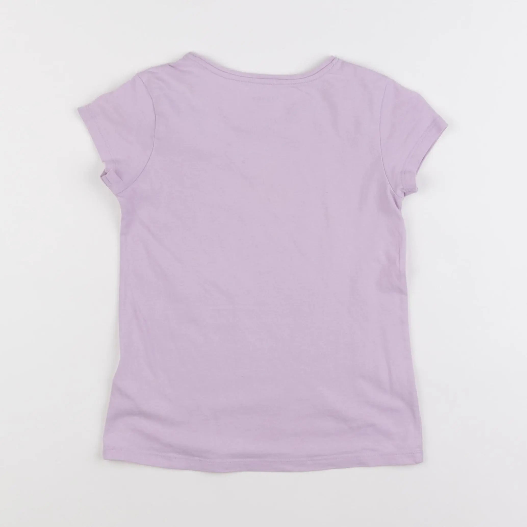 Vertbaudet - tee-shirt violet - 8 ans