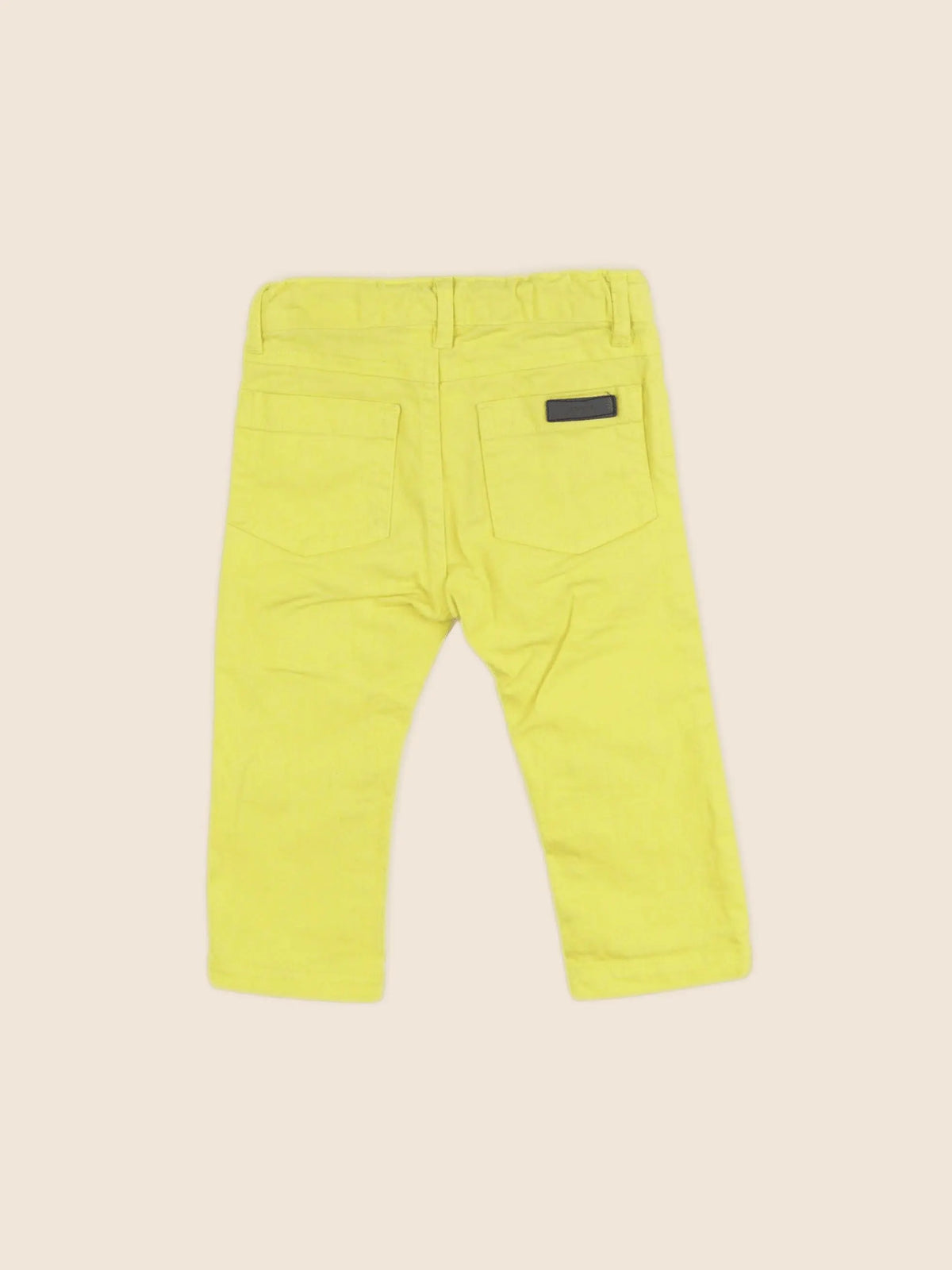 Jacadi - jean jaune fluo - 12 mois