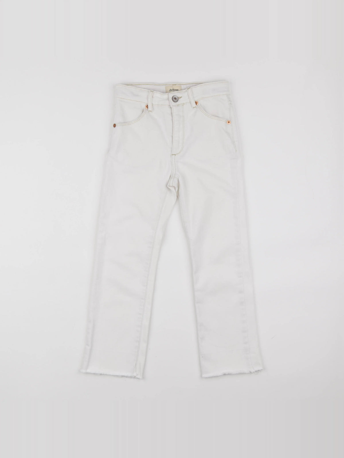 Bellerose - jean blanc - 8 ans