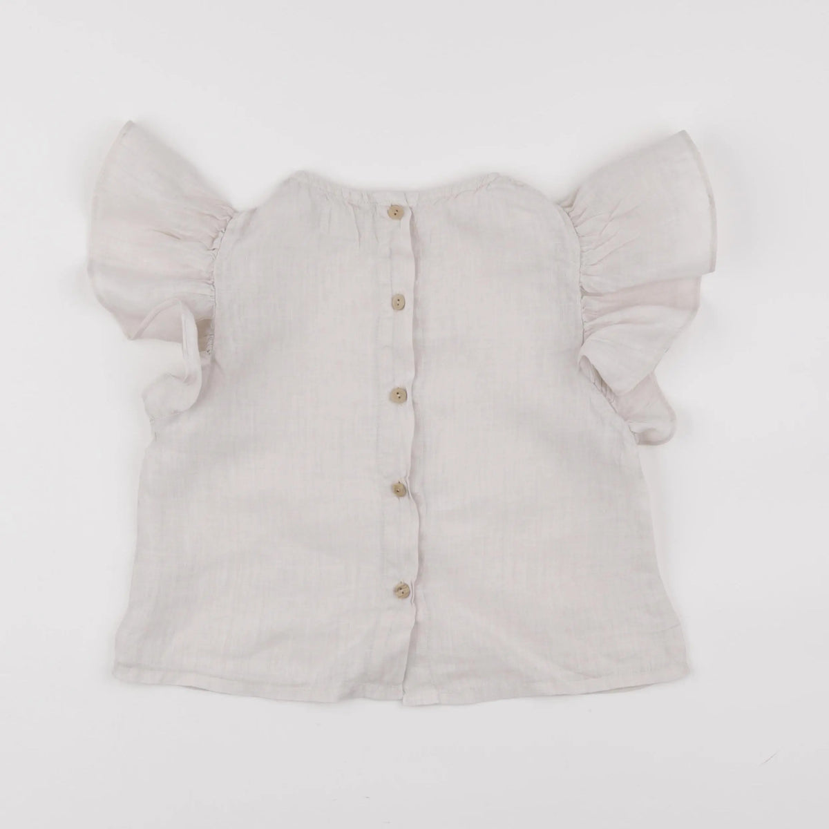 Yellow Pelota - blouse gris - 4 ans