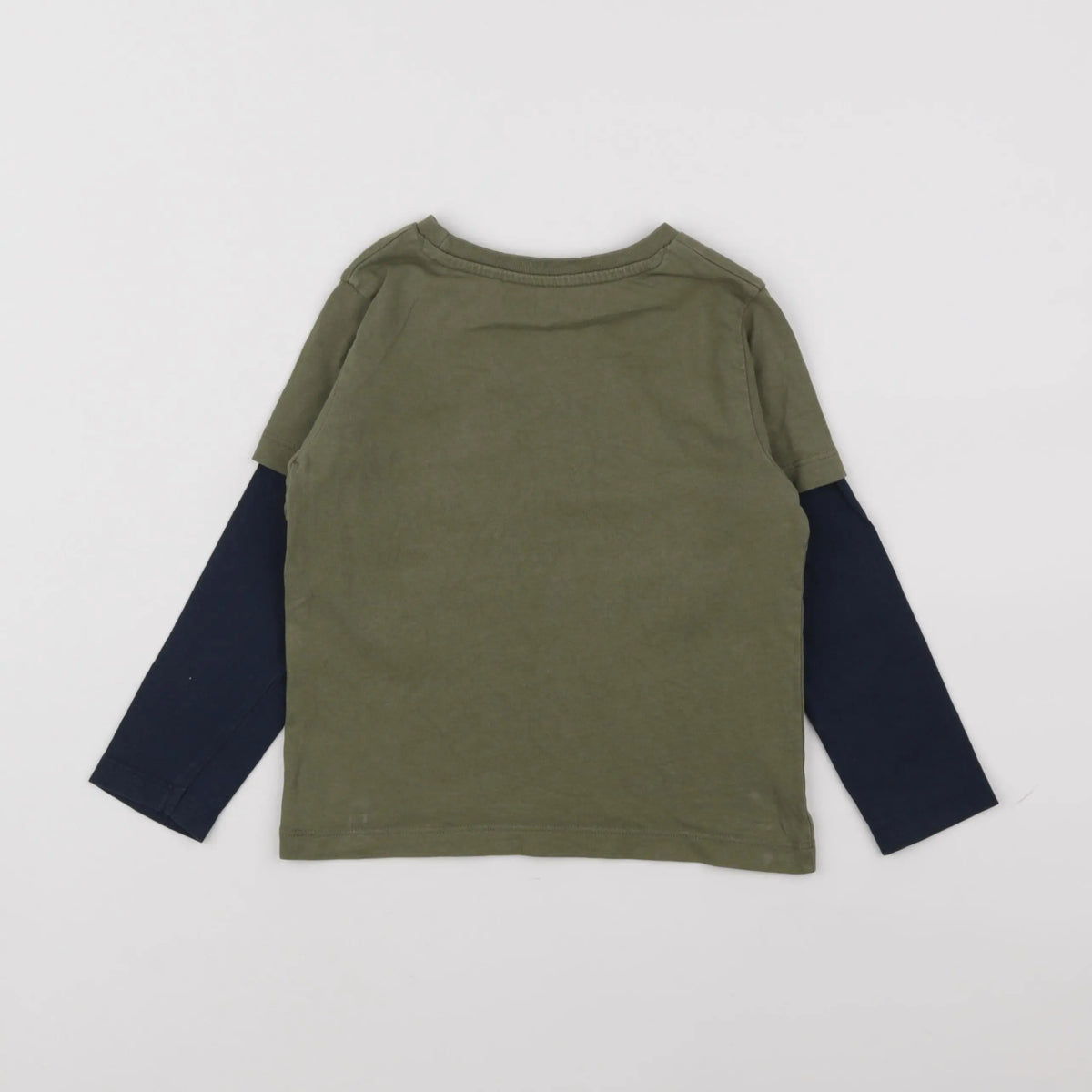 Vertbaudet - tee-shirt vert - 4 ans
