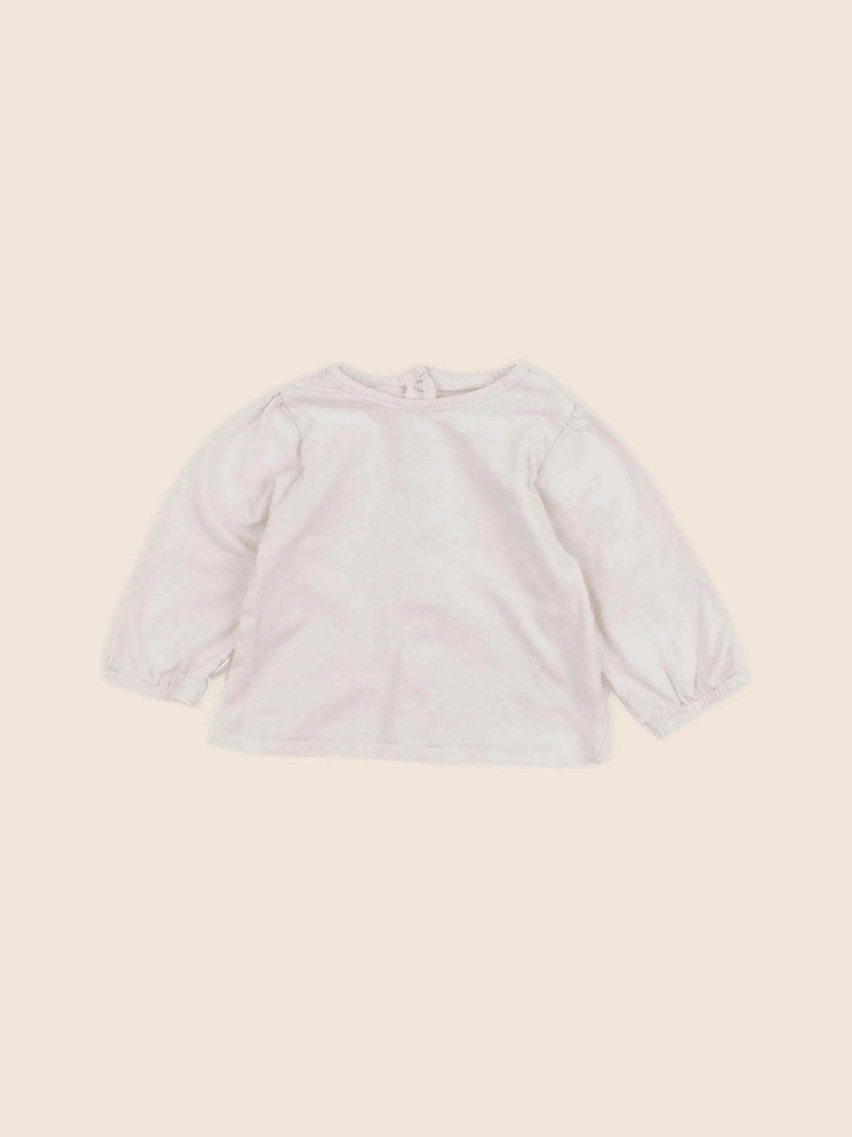 Vertbaudet - tee-shirt beige - 6 mois