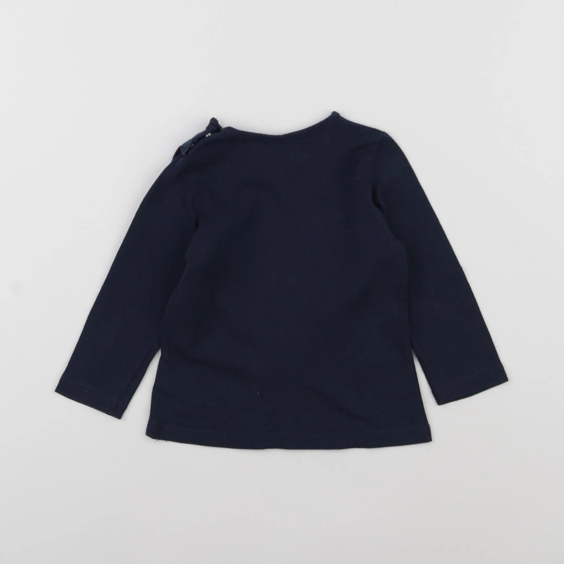 Vertbaudet - tee-shirt bleu - 9 mois