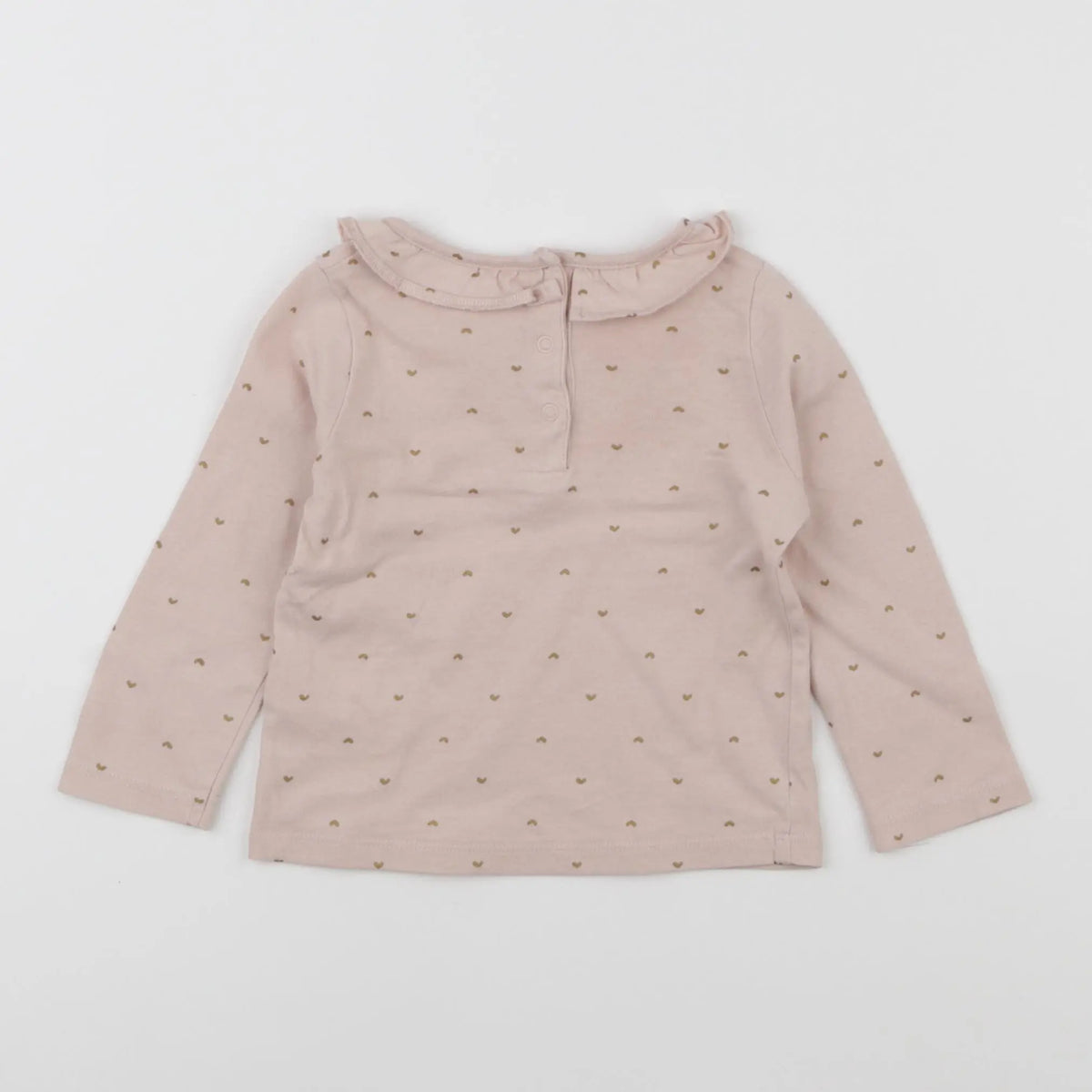 Vertbaudet - tee-shirt rose - 12 mois