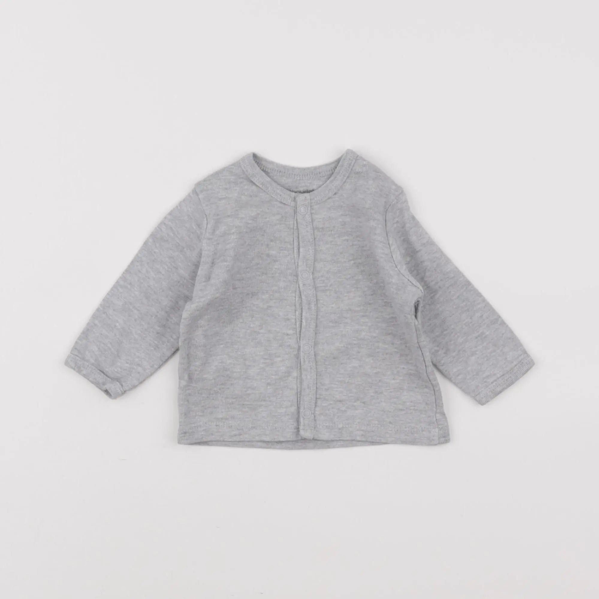 Vertbaudet - tee-shirt gris - 3 mois