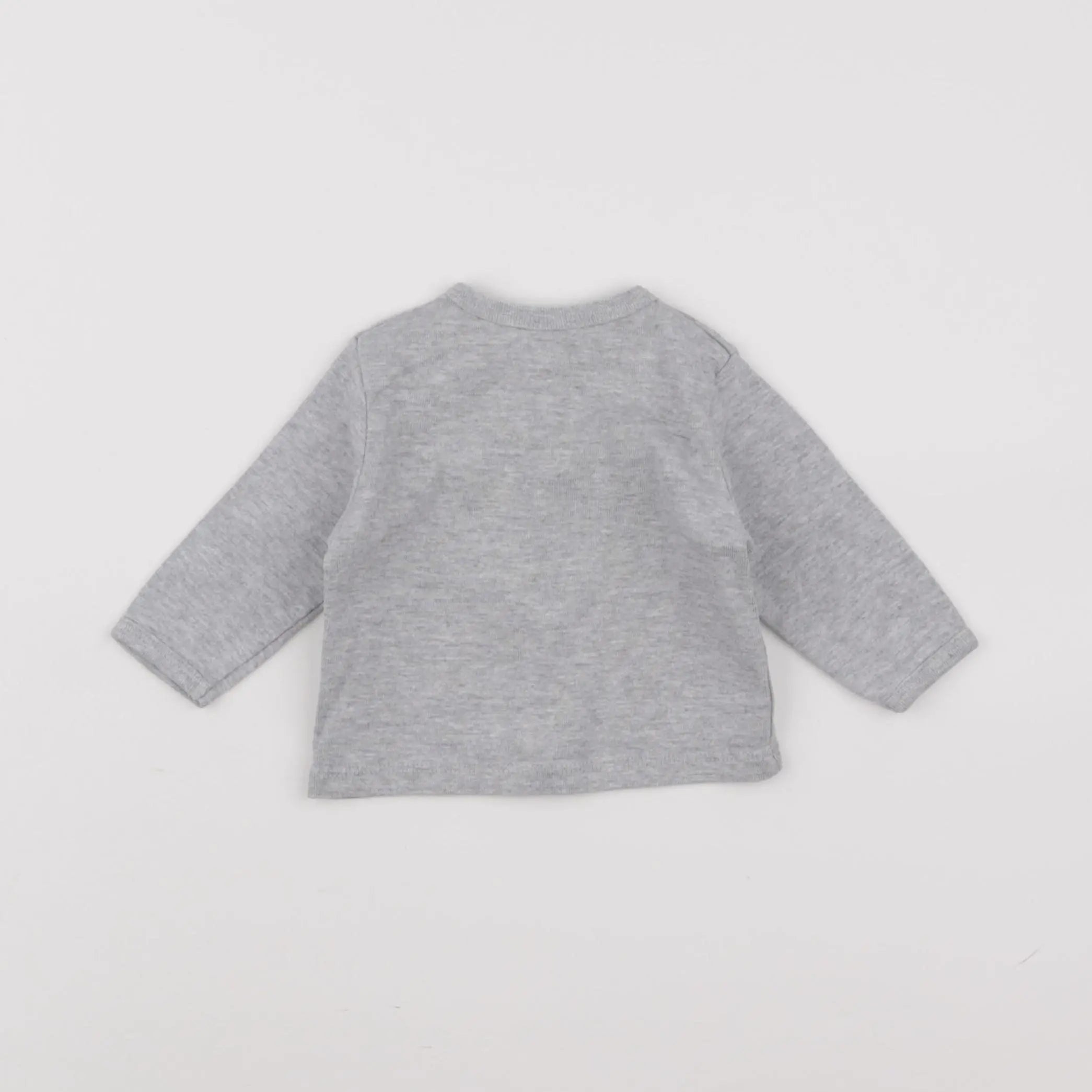 Vertbaudet - tee-shirt gris - 3 mois