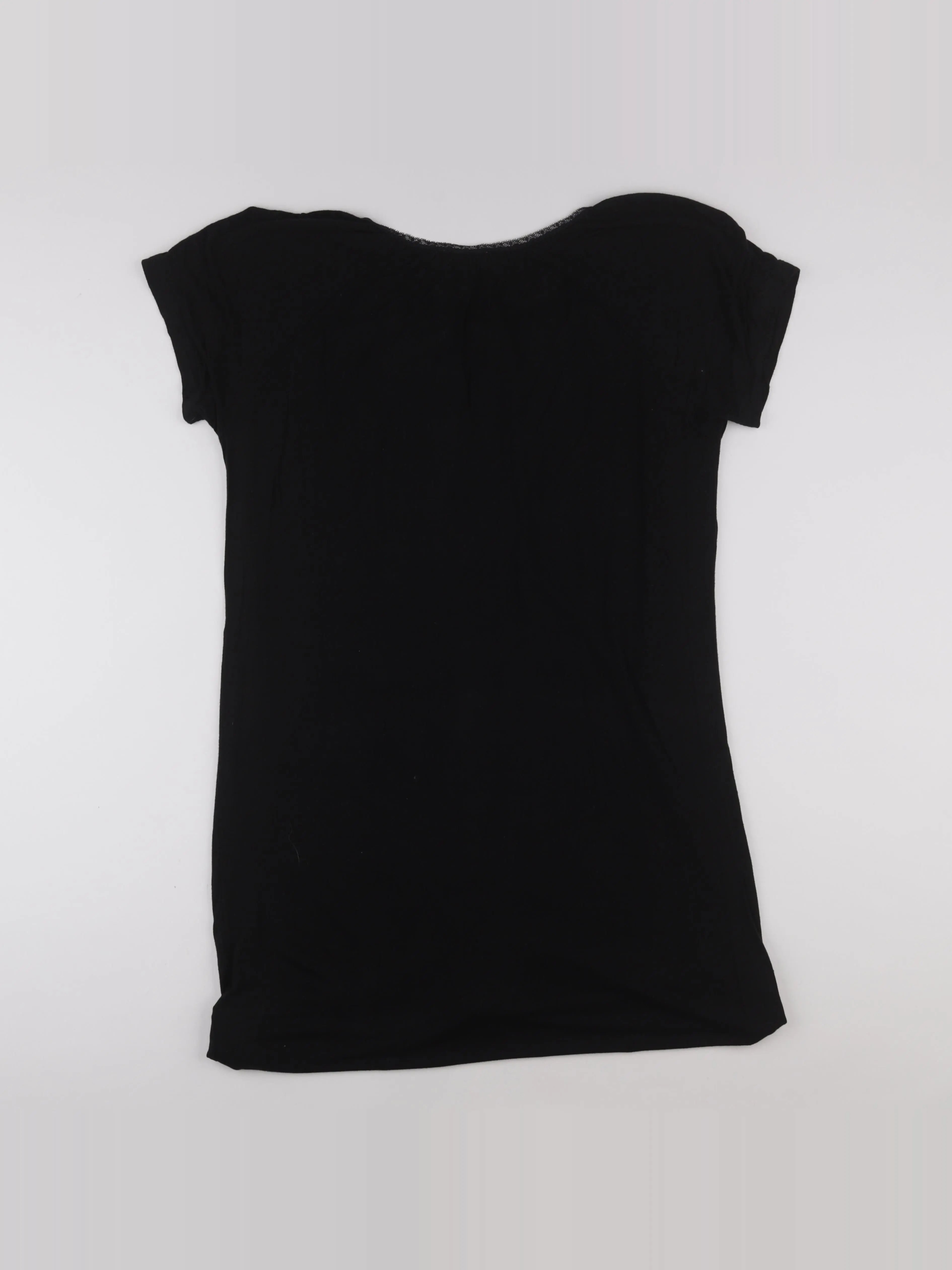 Seraphine - chemise de nuit grossesse noir - s