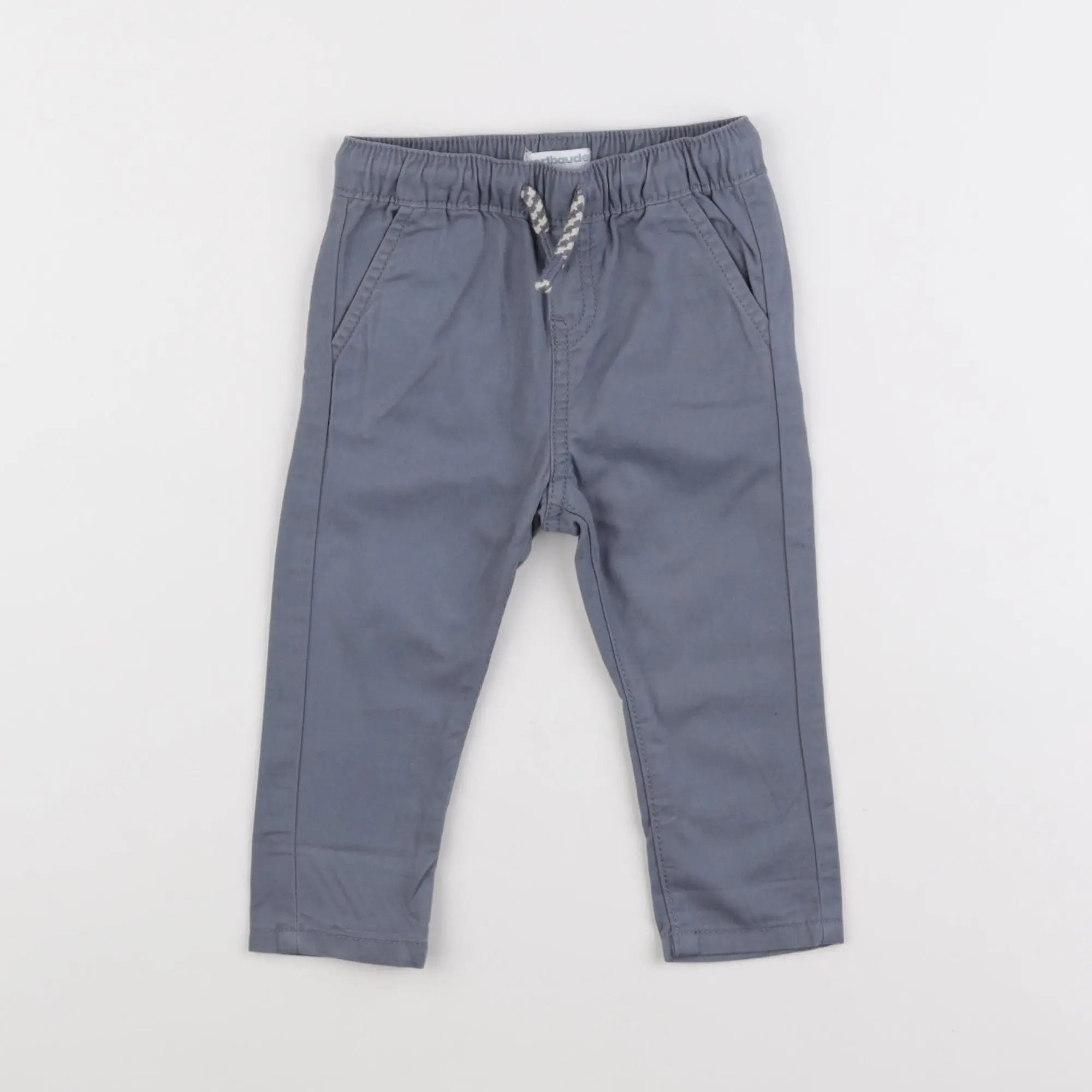 Vertbaudet - jean gris - 9 mois