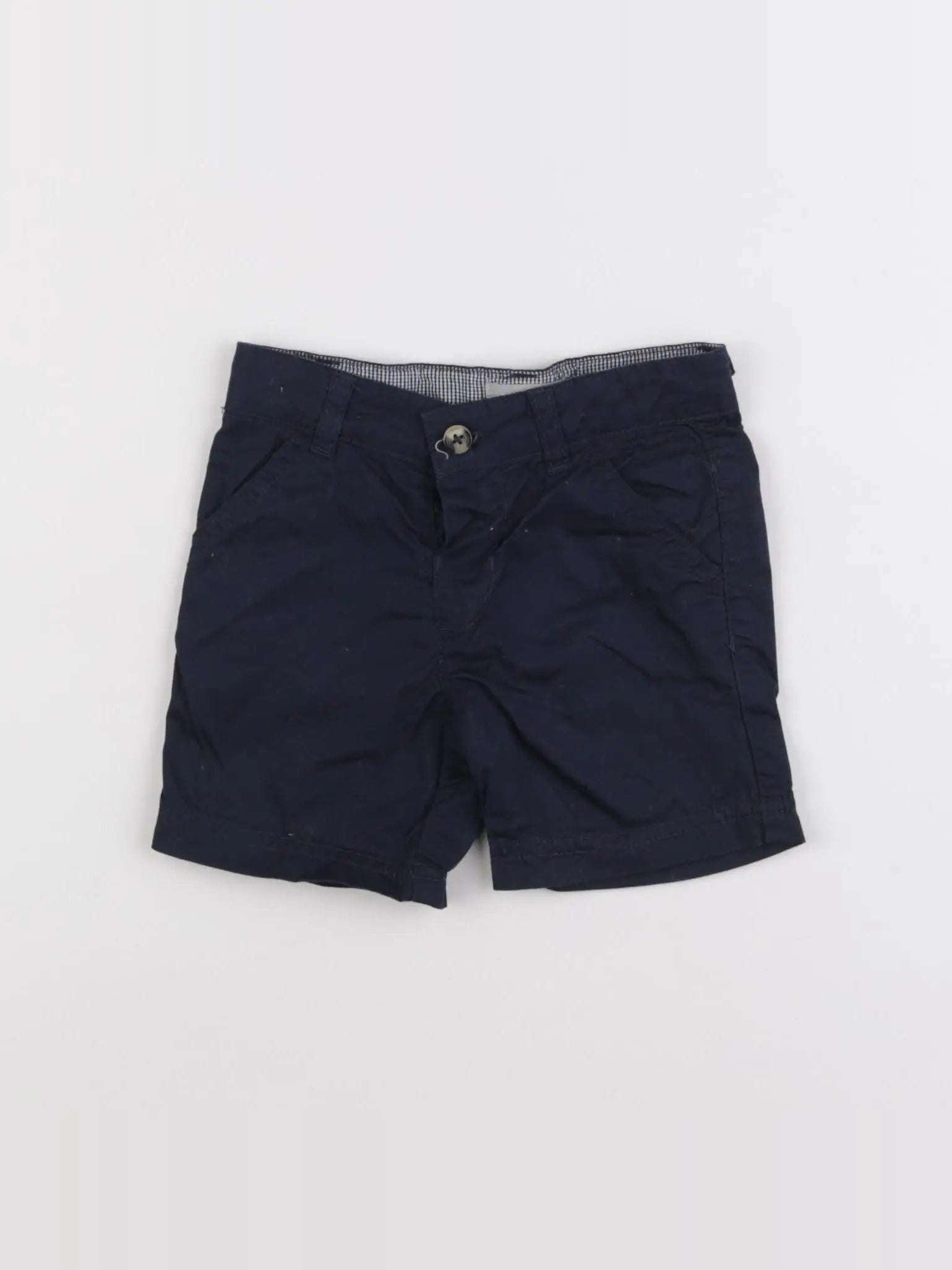 Boutchou - short bleu - 6 mois
