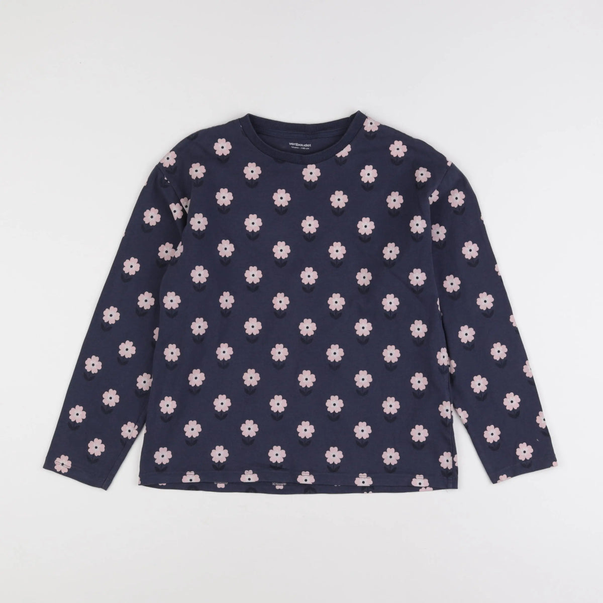 Vertbaudet - tee-shirt bleu - 10 ans