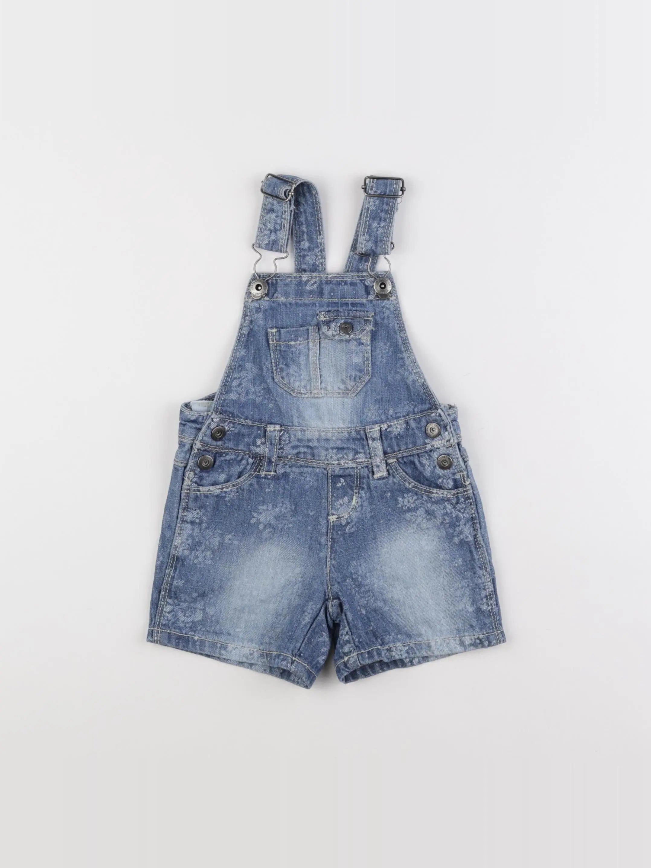 Vertbaudet - salopette bleu - 2 ans