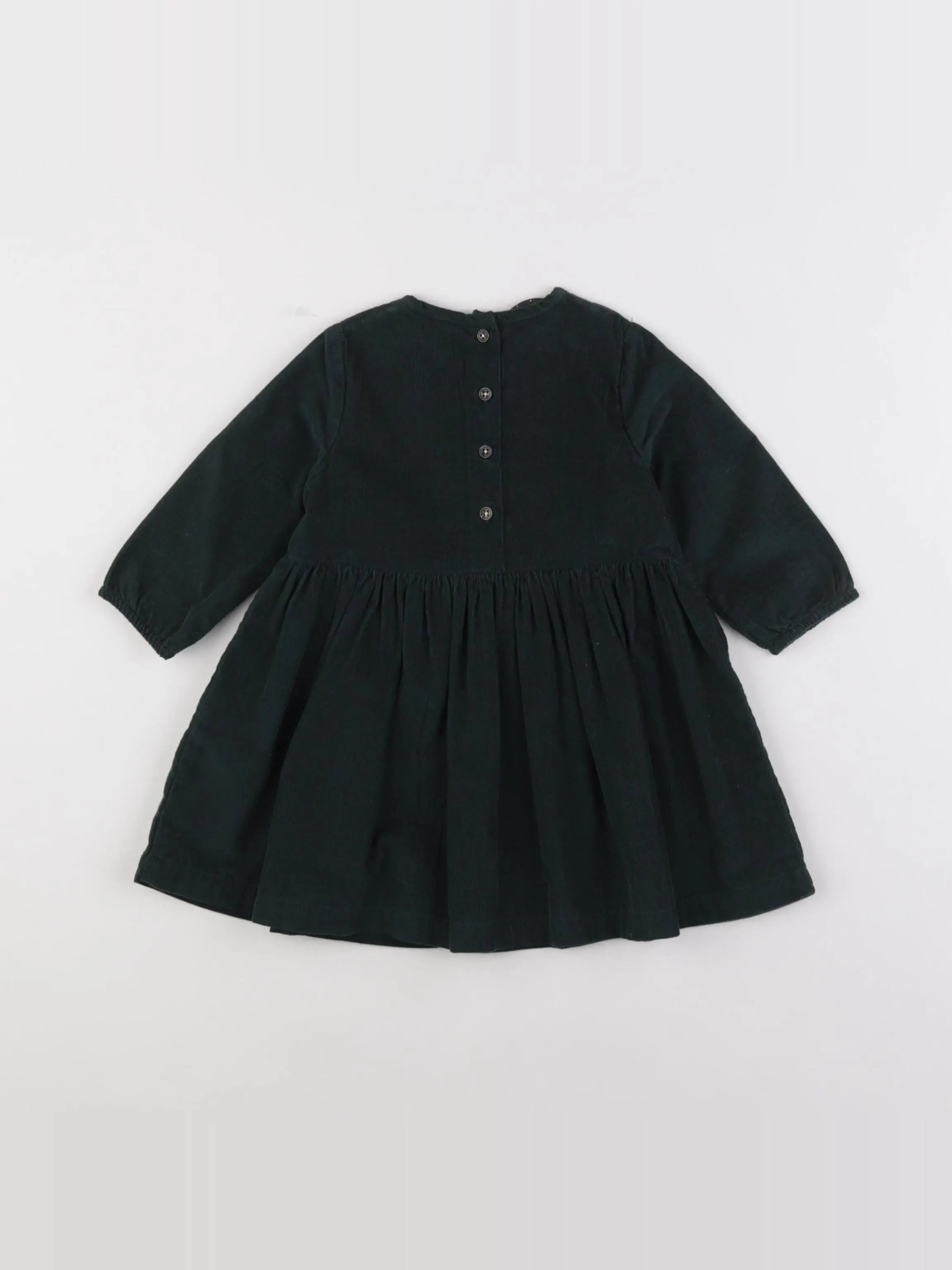 Boutchou - robe vert - 6 mois