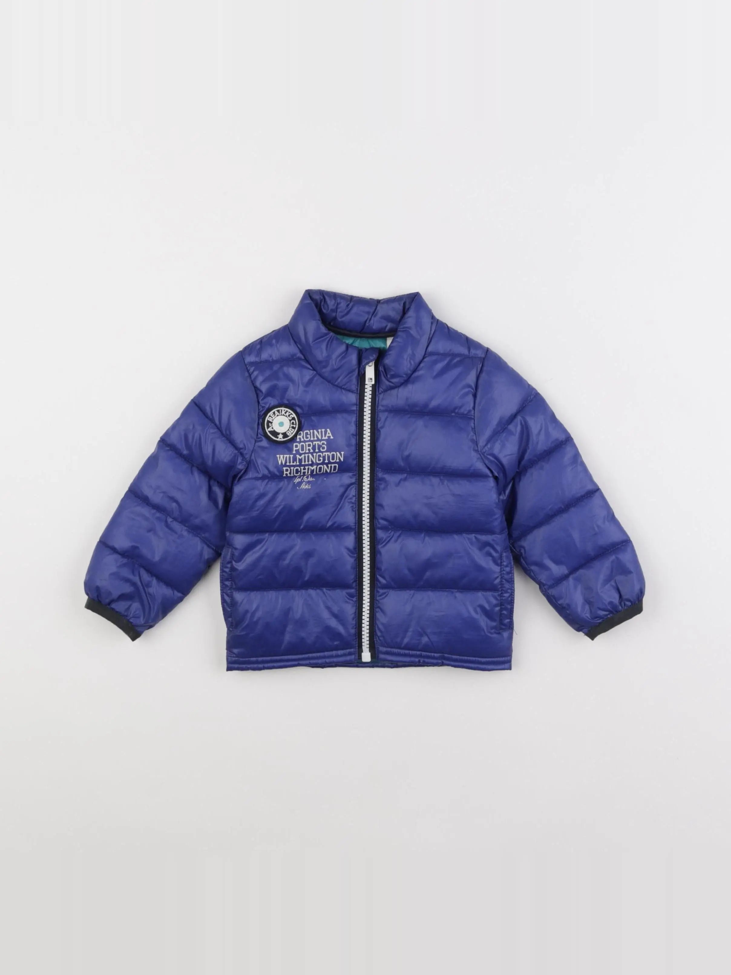 IKKS - doudoune bleu - 12 mois