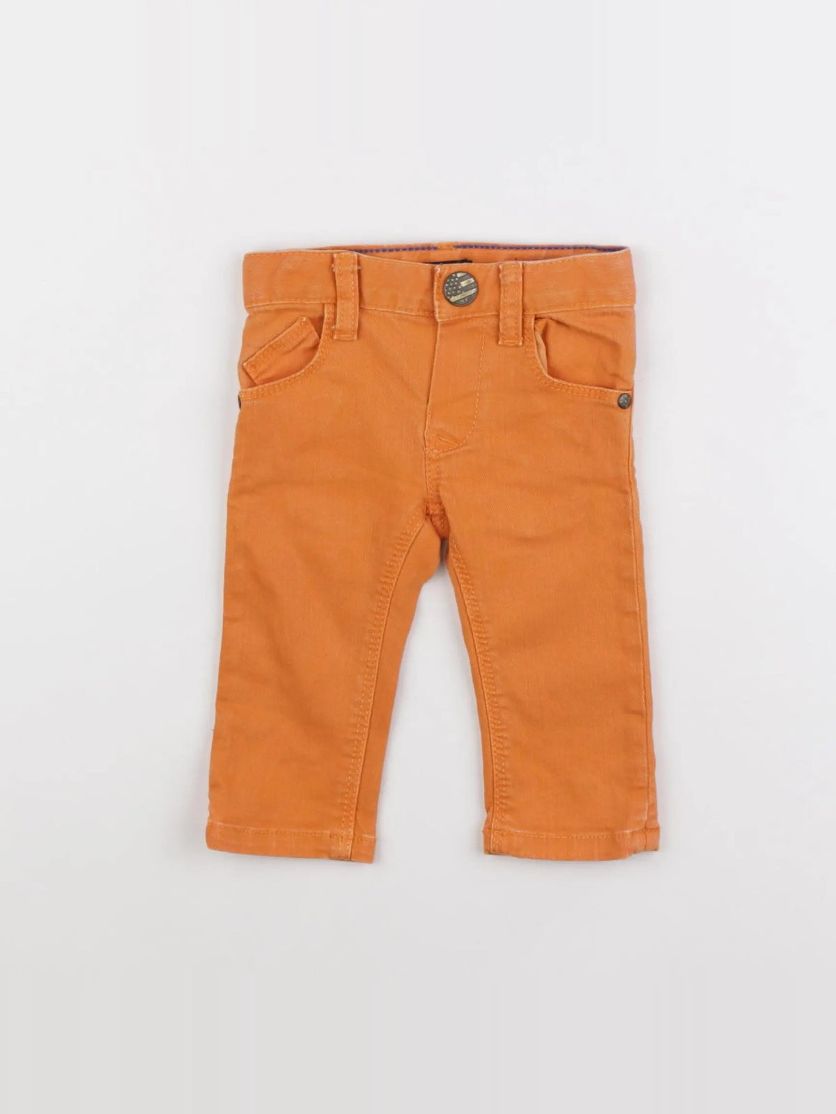 IKKS - jean orange - 3 mois