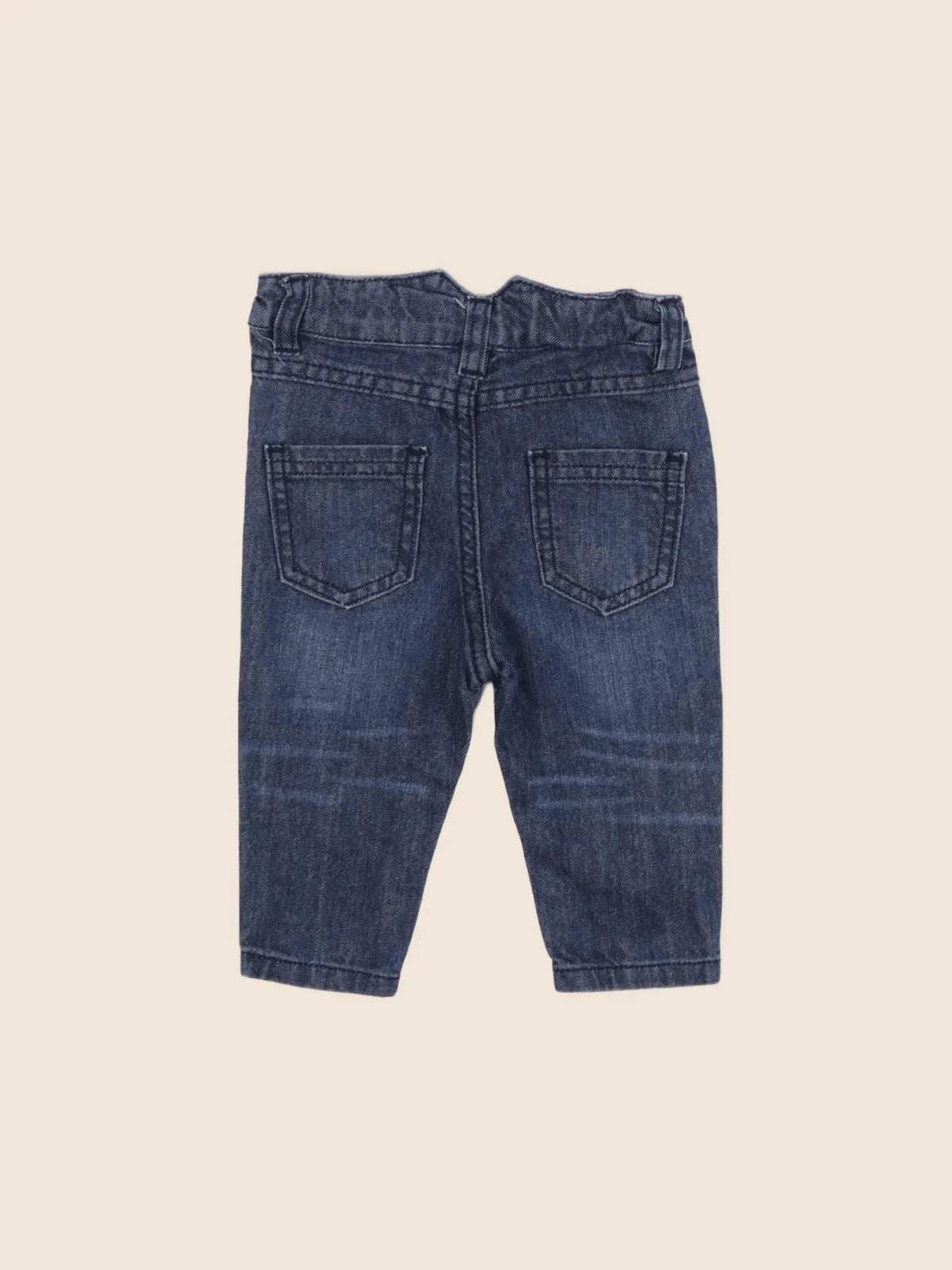 Vertbaudet - jean bleu - 9 mois