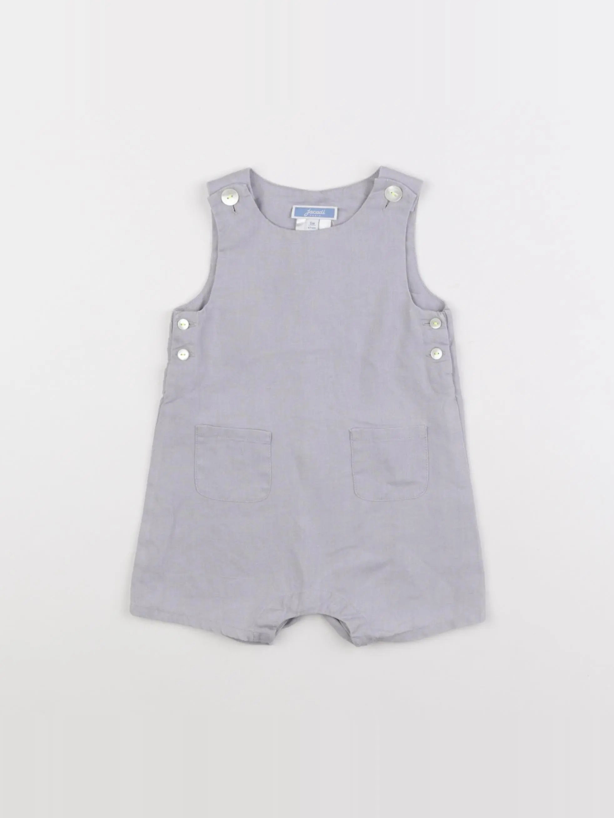 Jacadi - combinaison gris - 6 mois