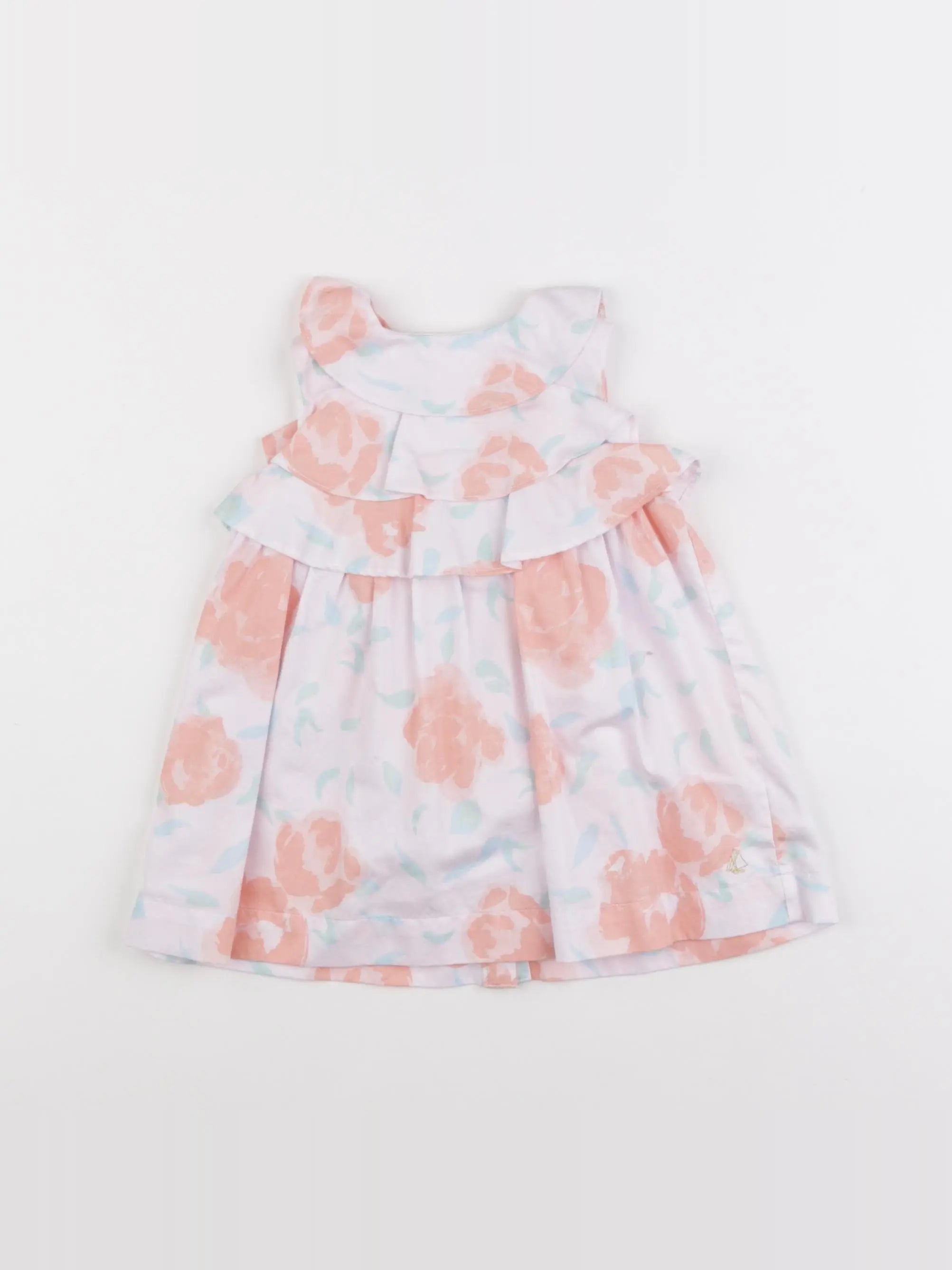 Petit Bateau - robe multicolore - 6 mois