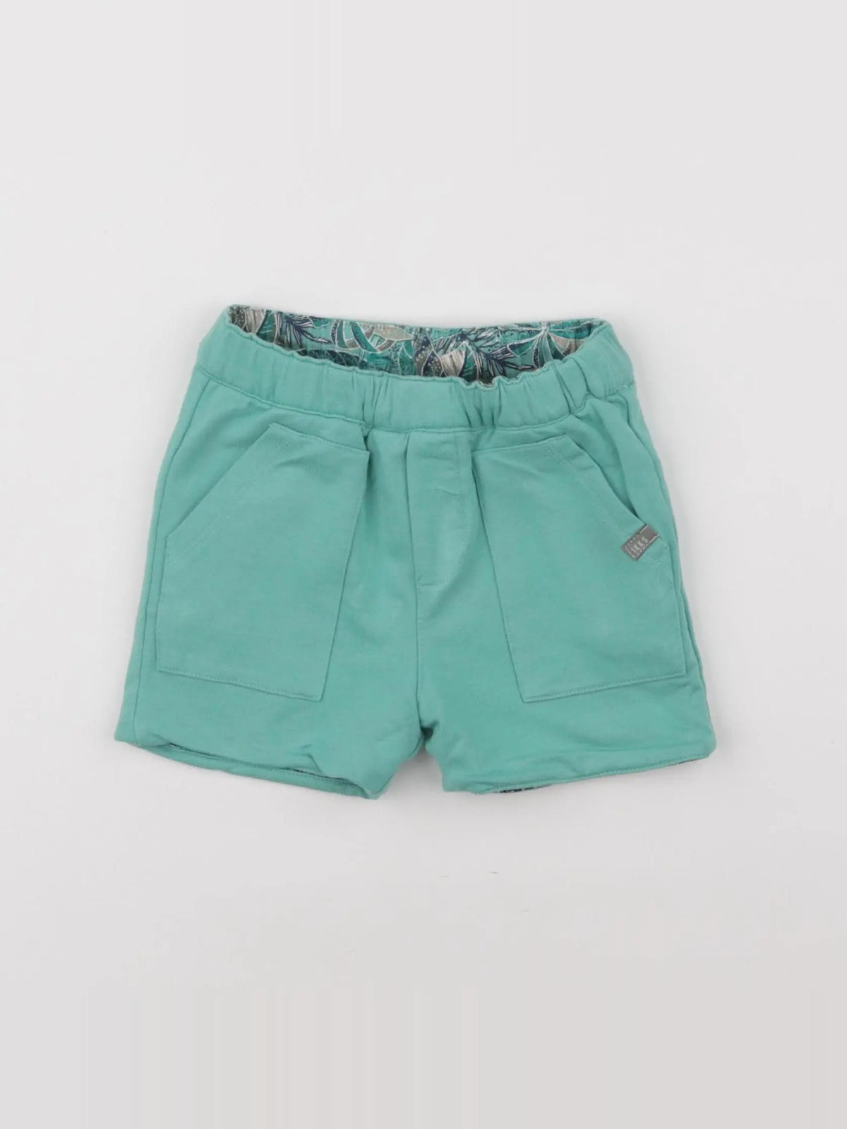 IKKS - short réversible vert - 18 mois