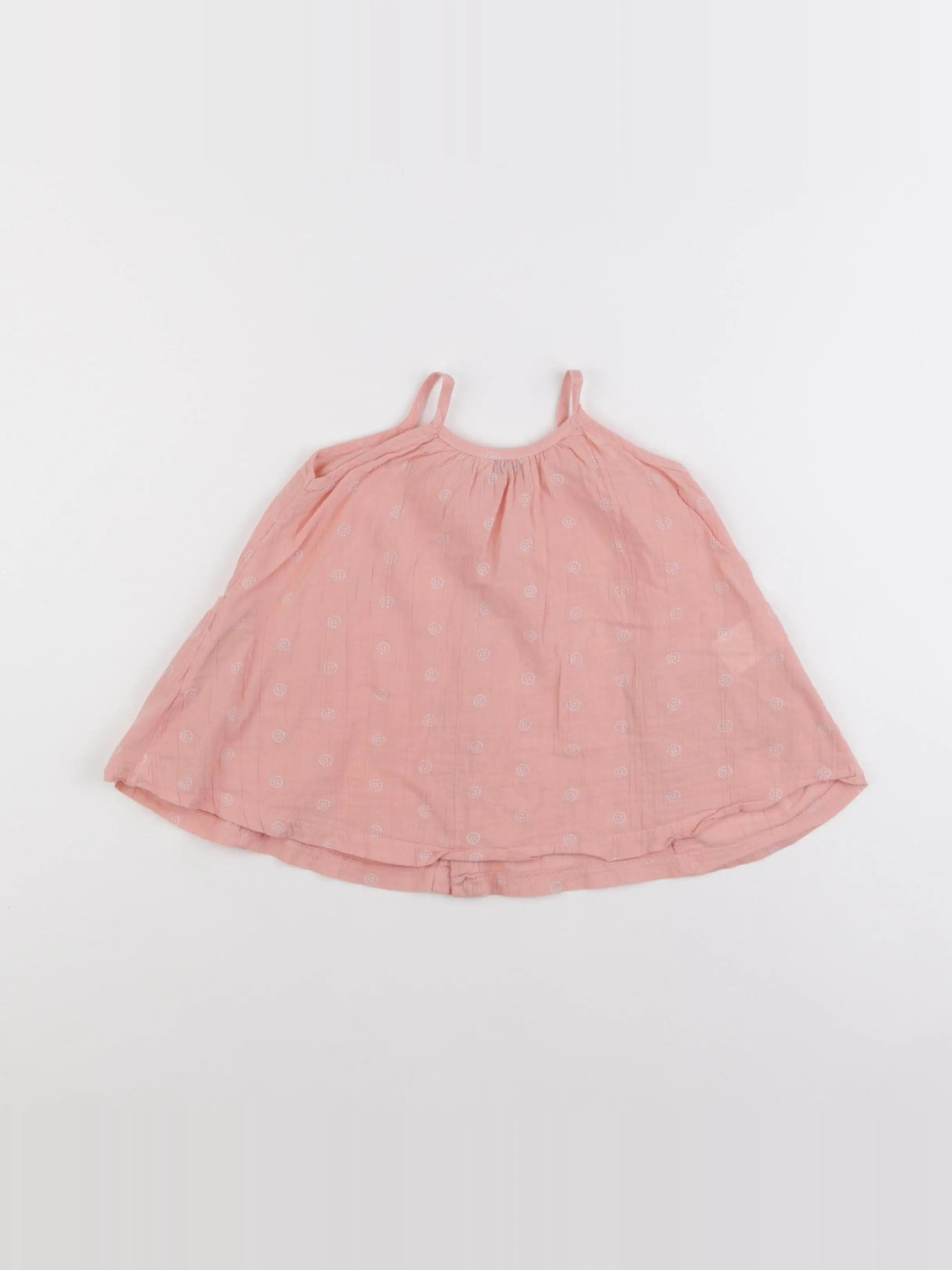 1+ In the family - robe rose - 6 mois