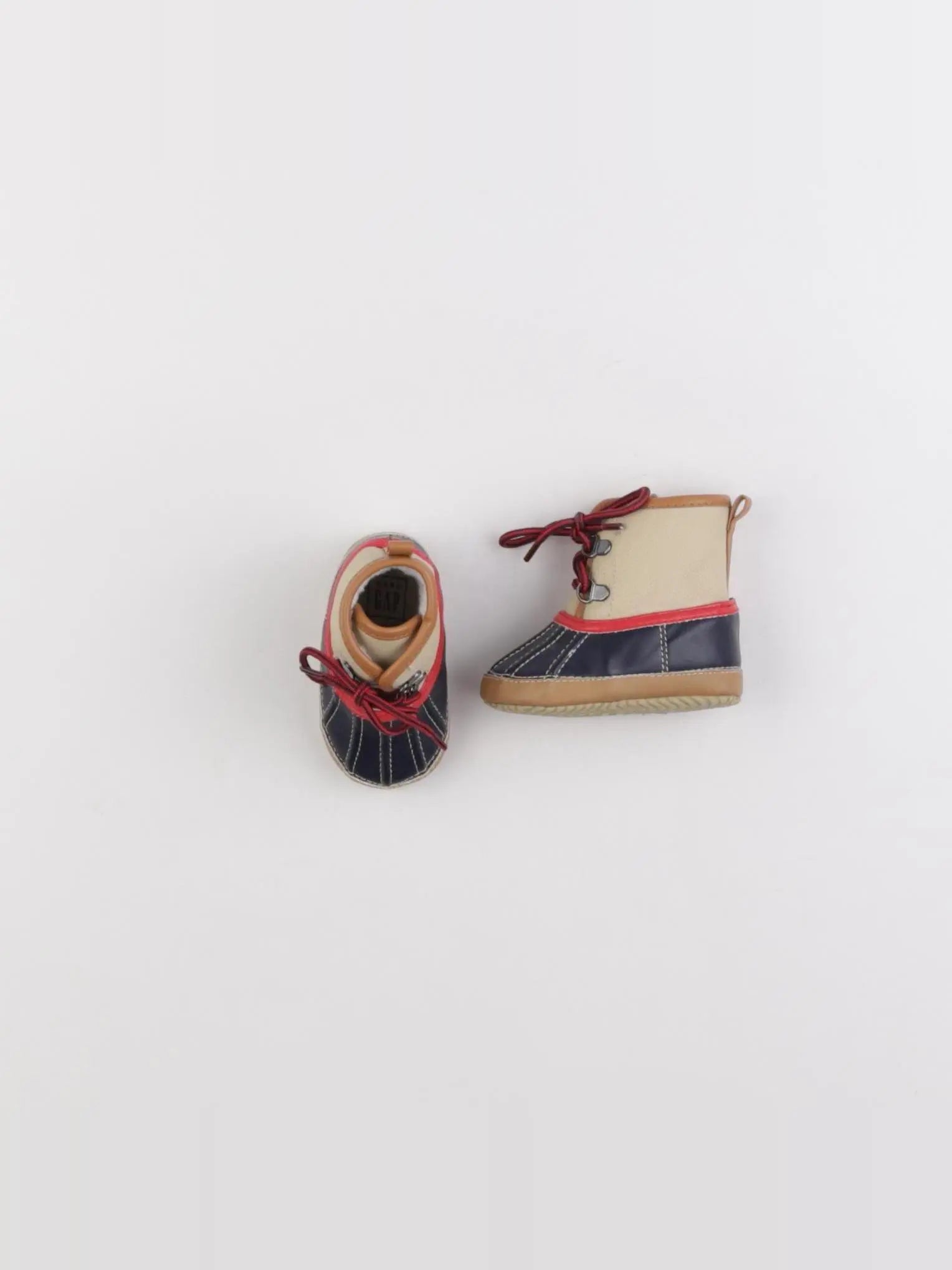 GAP - bottillons beige, bleu - pointure 17