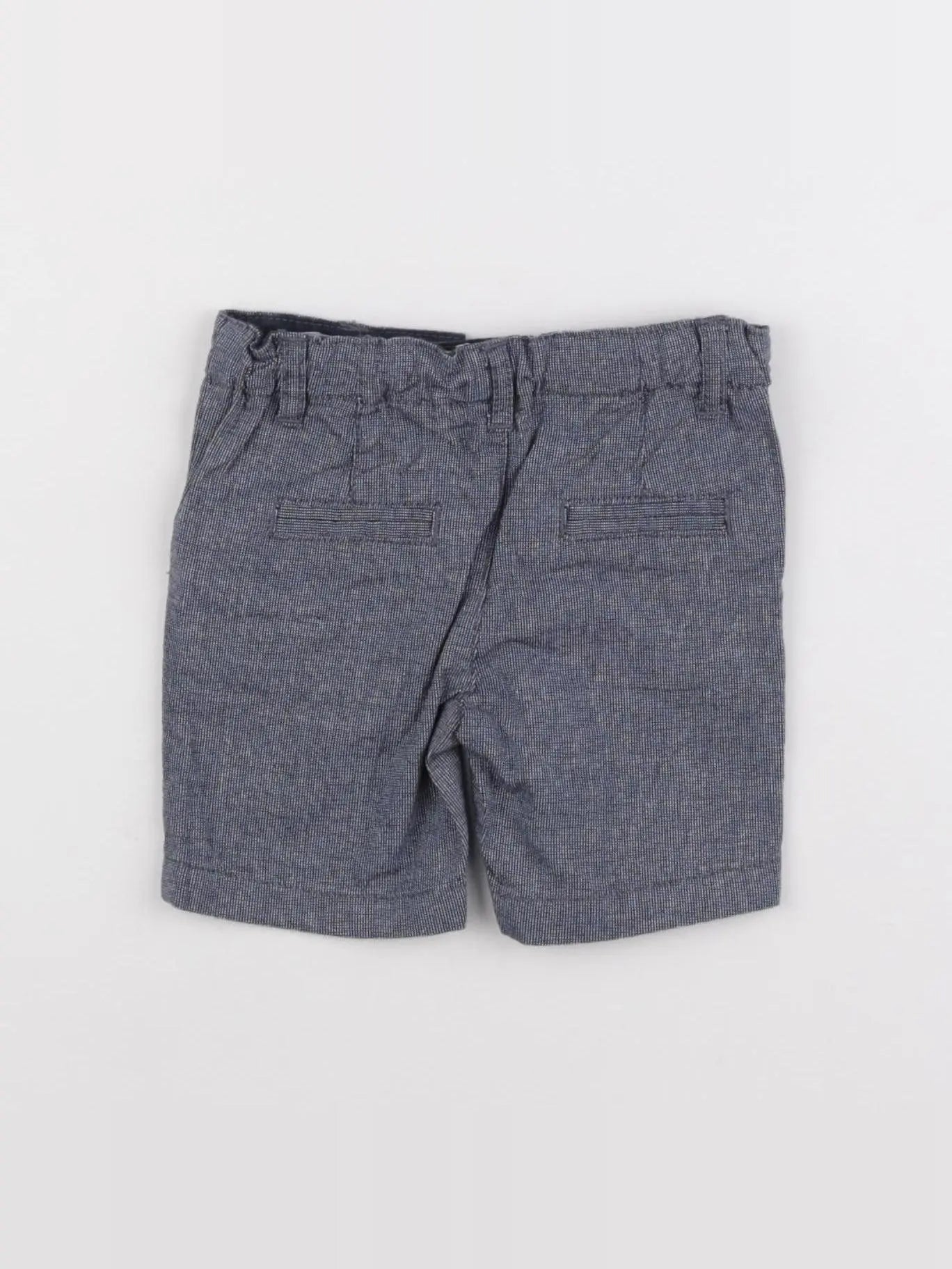 Boutchou - short bleu - 6 mois