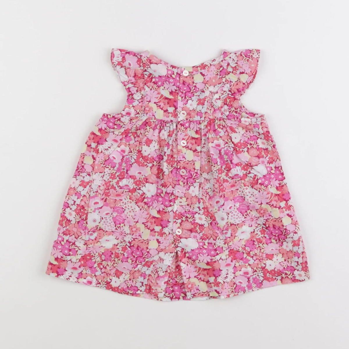 Jacadi - robe liberty multicolore - 6 mois