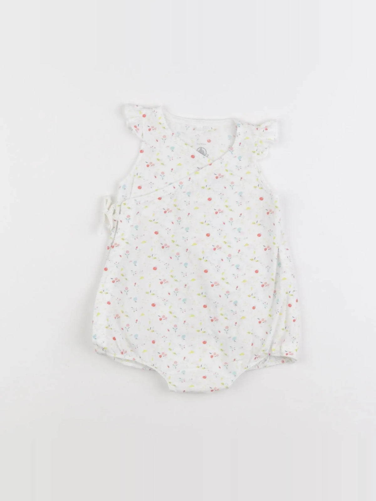 Petit Bateau - combinaison blanc - 3 mois