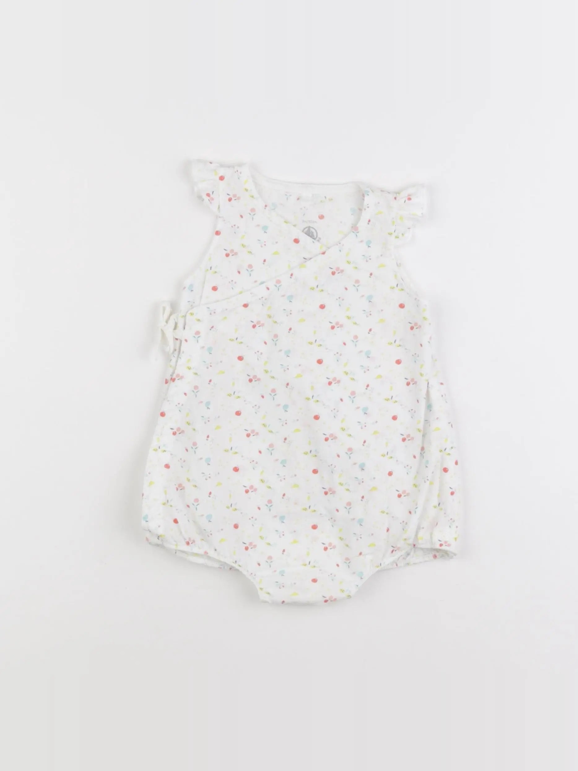 Petit Bateau - combinaison blanc - 3 mois