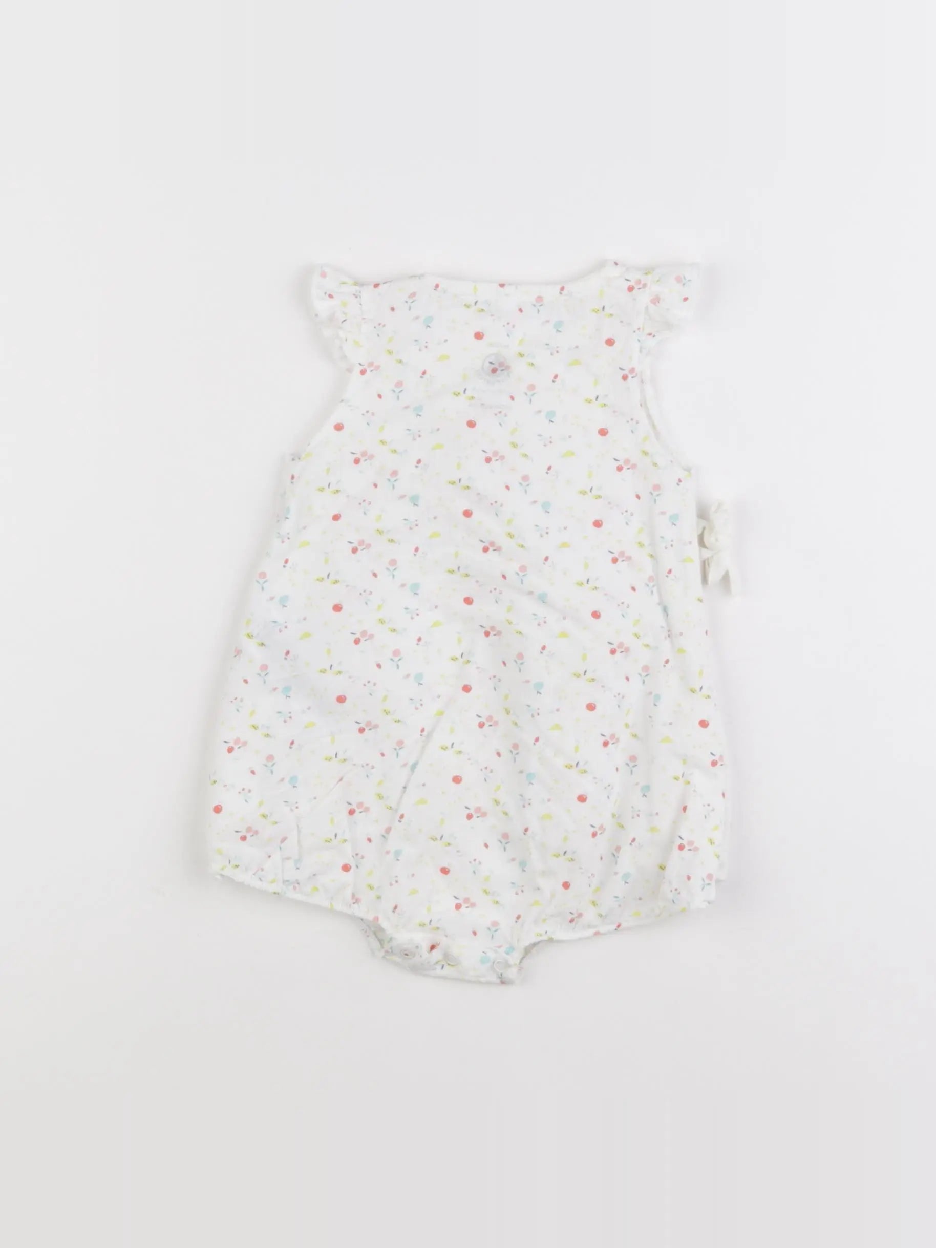 Petit Bateau - combinaison blanc - 3 mois