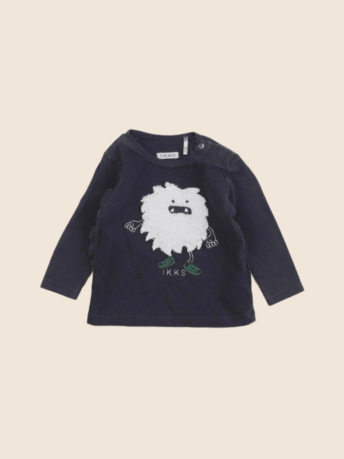 IKKS - tee-shirt gris - 6 mois