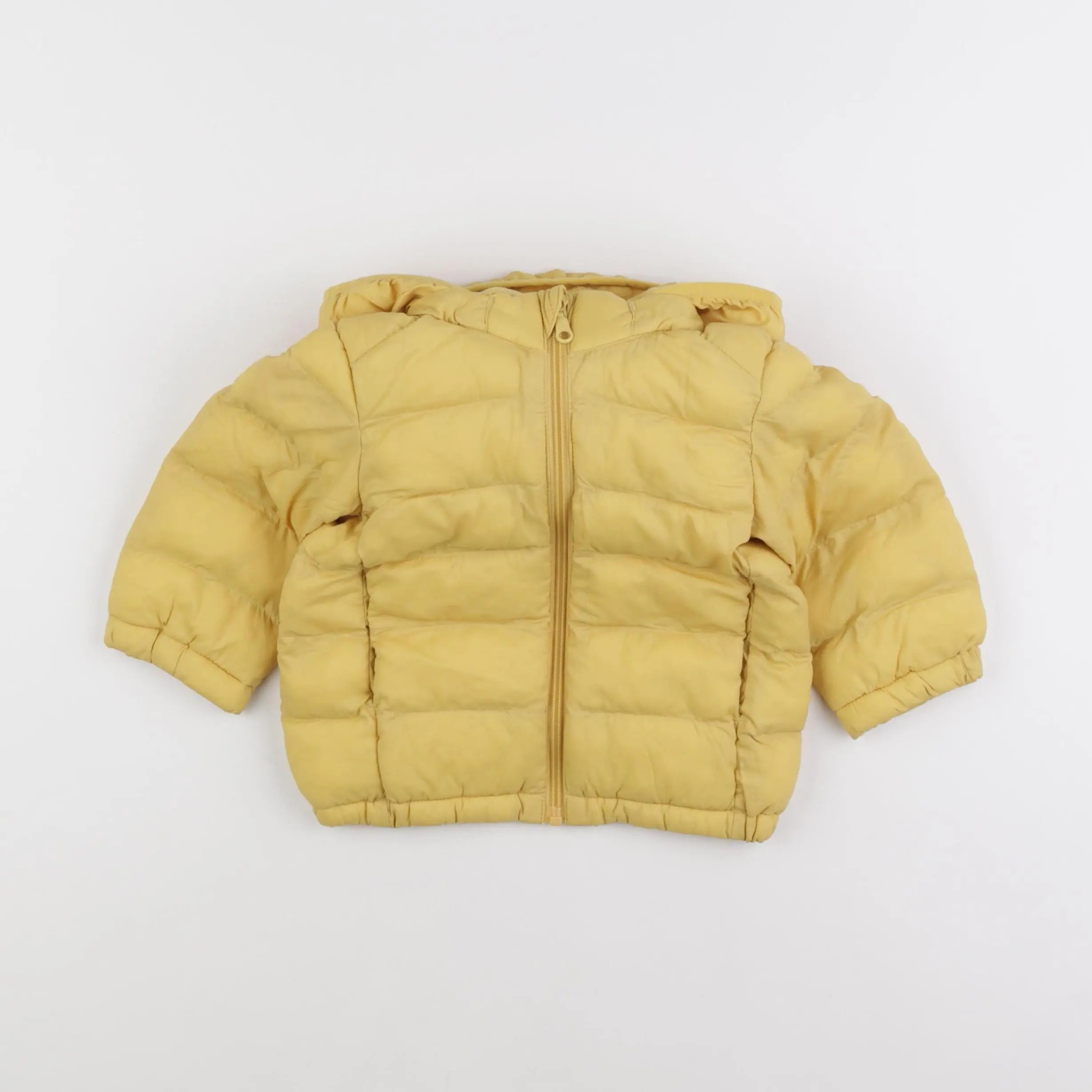 Uniqlo - doudoune jaune - 12/18 mois