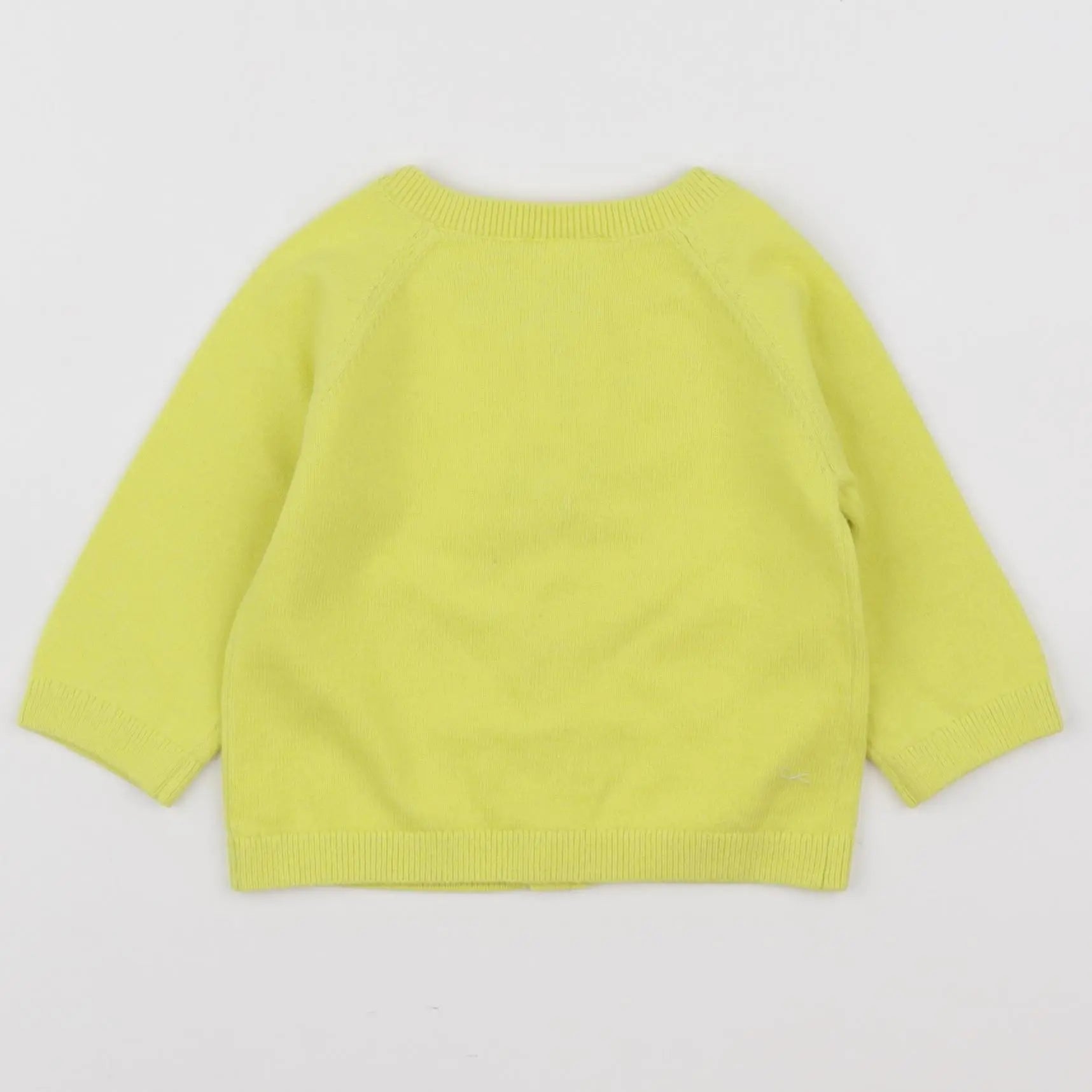 Jacadi - gilet jaune - 6 mois