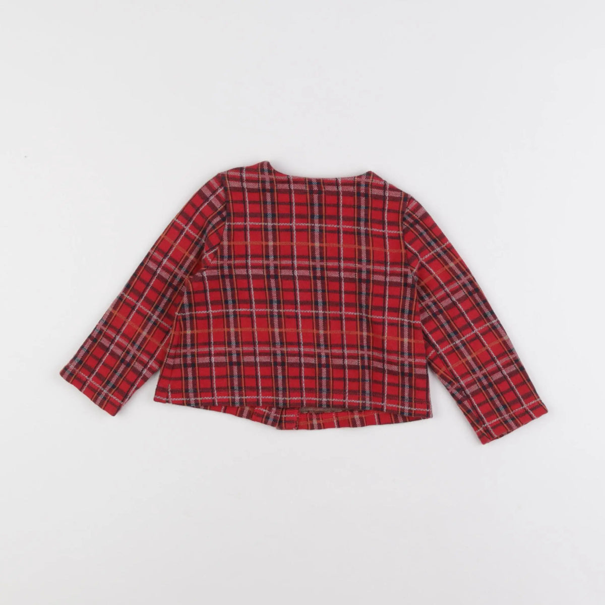 Petit Bateau - sweat rouge - 18 mois