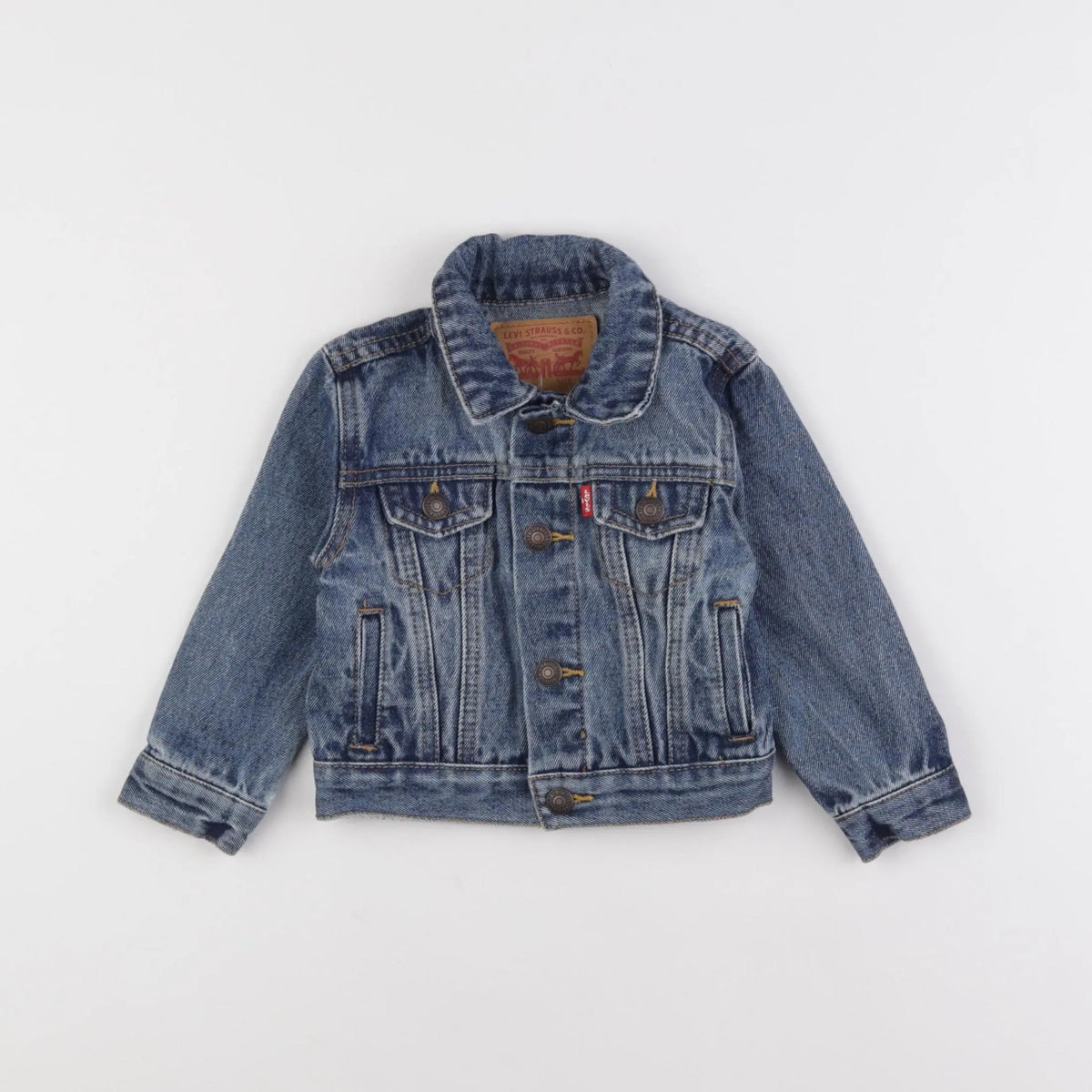 Levi's - veste bleu - 12 mois