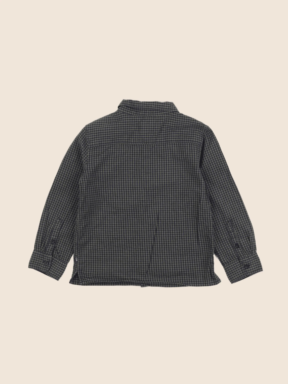 Okaidi - chemise bleu, vert - 3 ans