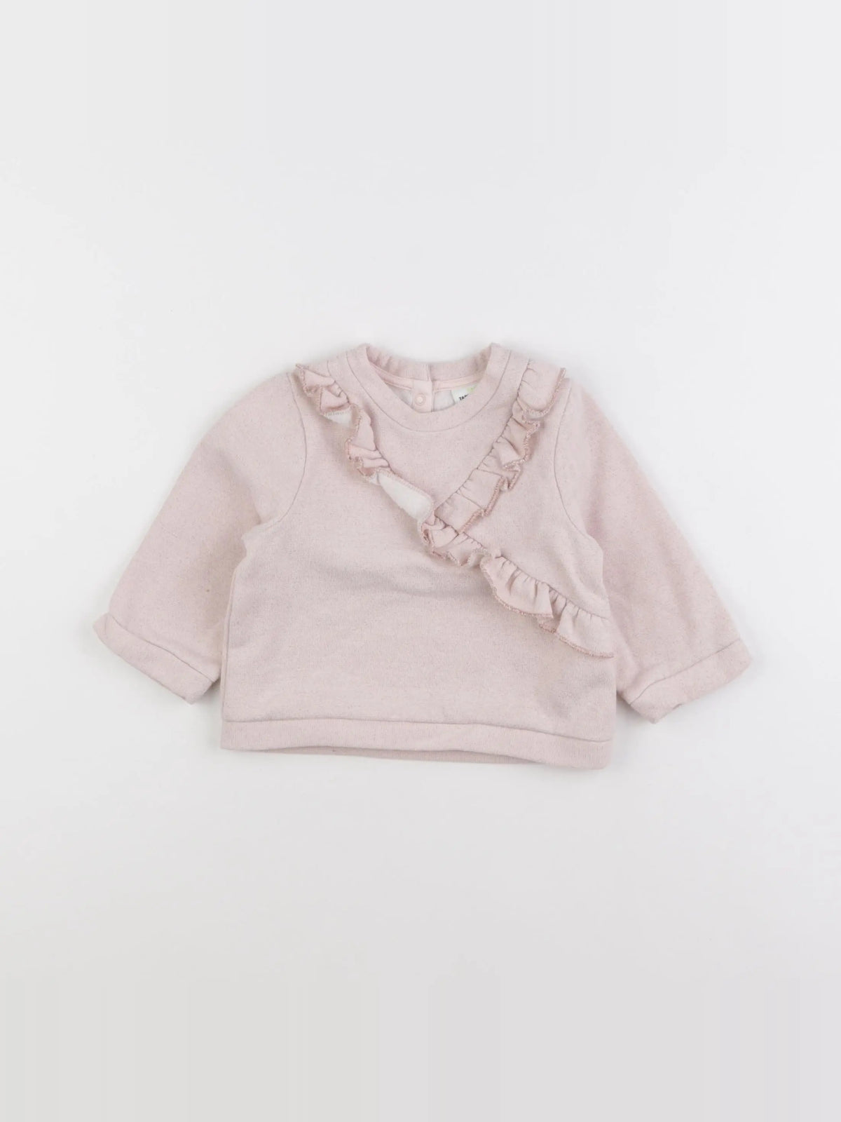 Tape à l'oeil - sweat rose - 12 mois